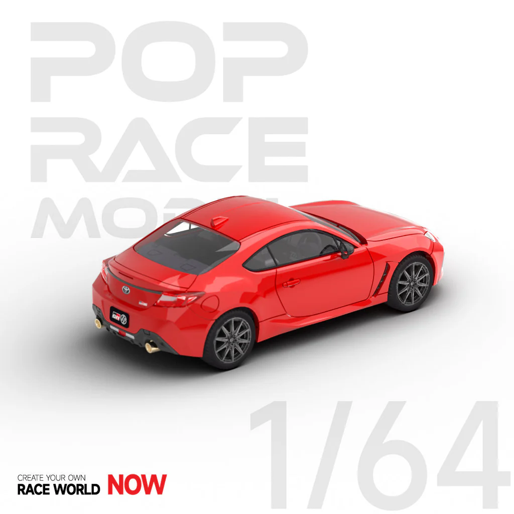 Pop Race Toyota GR86 (2022) Track Red