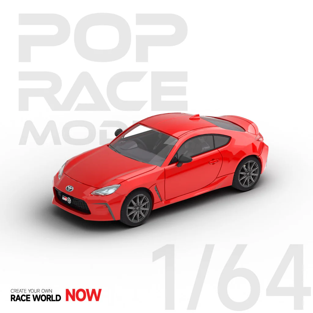 Pop Race Toyota GR86 (2022) Track Red