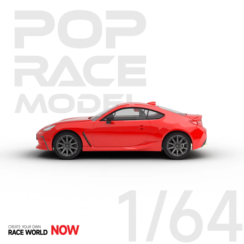 Pop Race Toyota GR86 (2022) Track Red