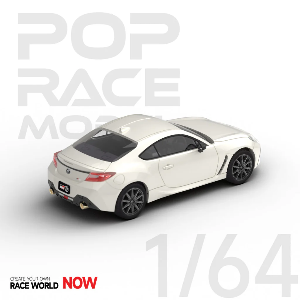 POP RACE Toyota GR86 (2022) Halo White