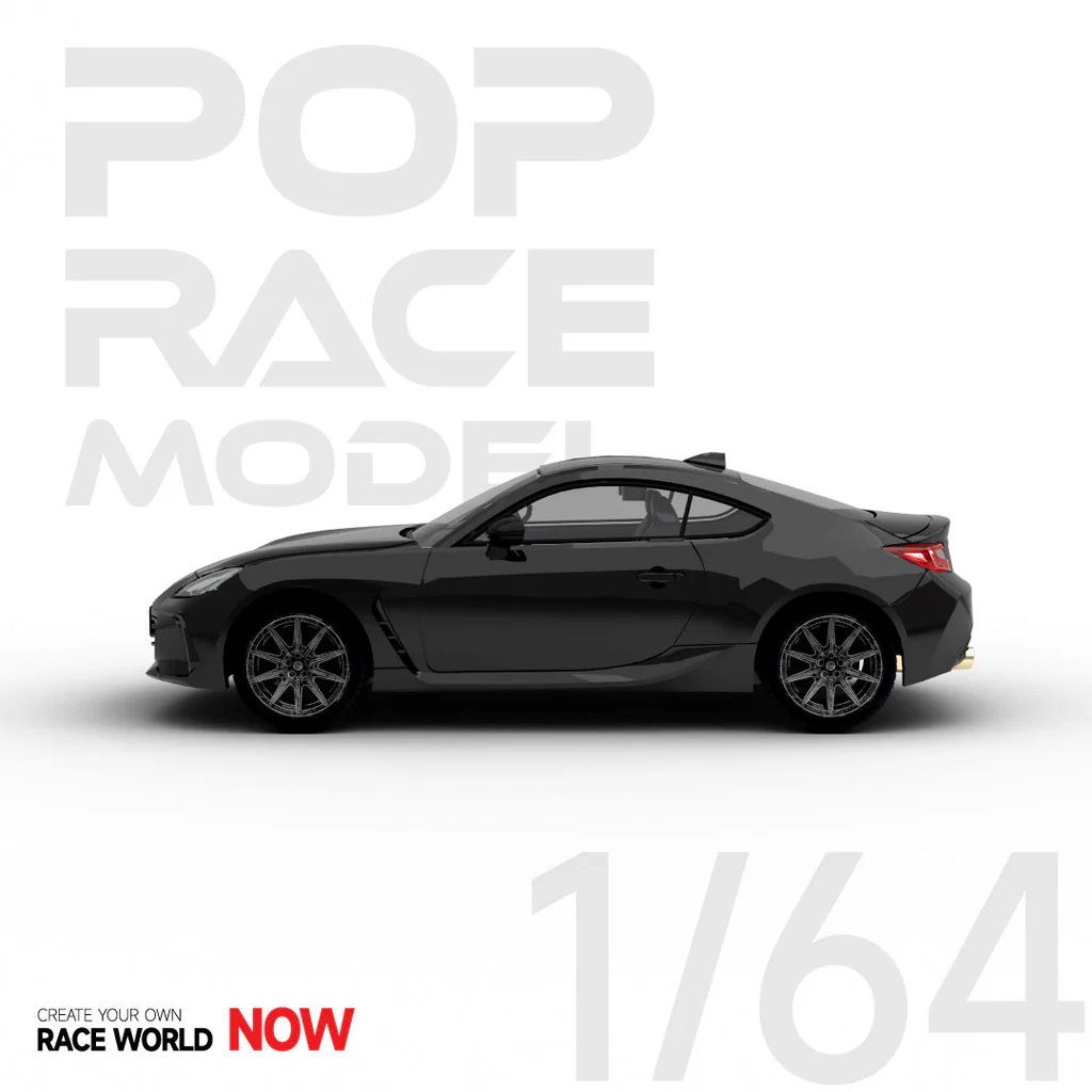 POP RACE Subaru BRZ 2022 - Crystal Black