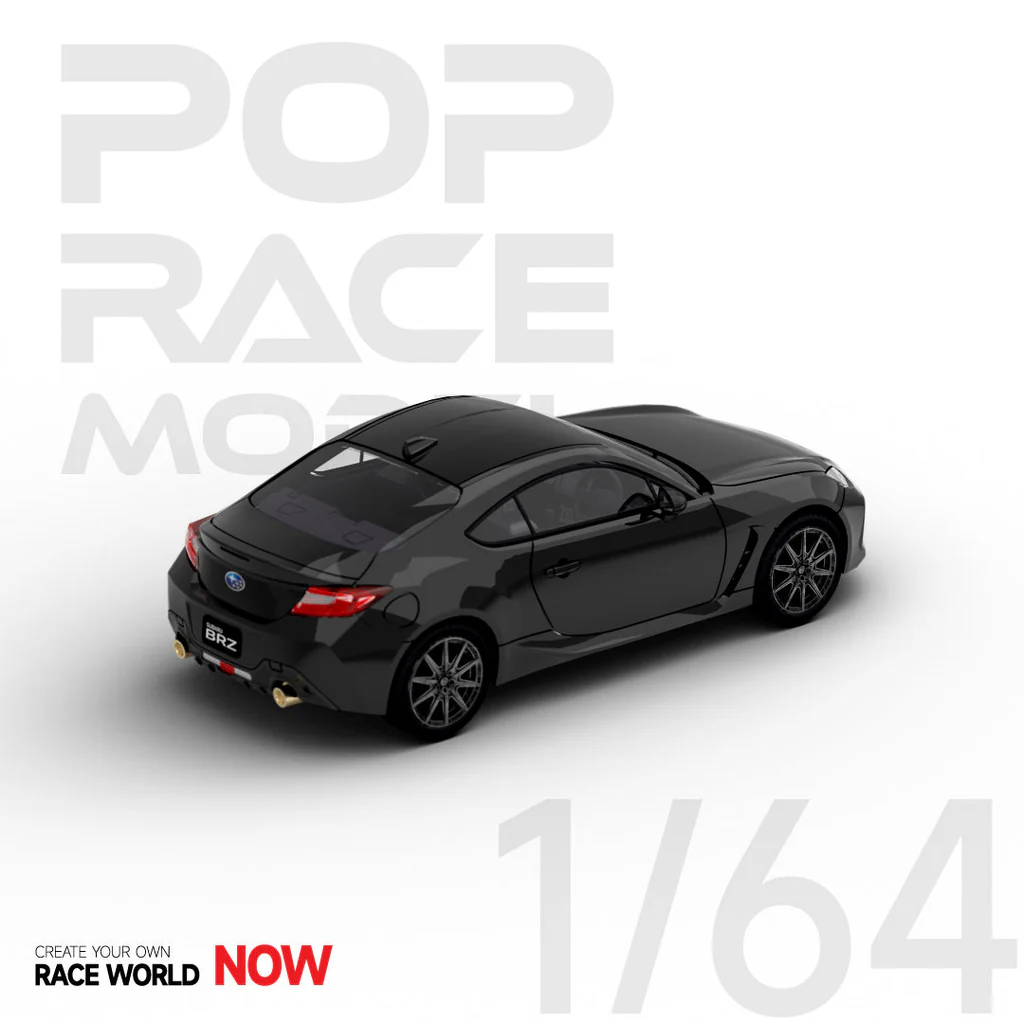 POP RACE Subaru BRZ 2022 - Crystal Black