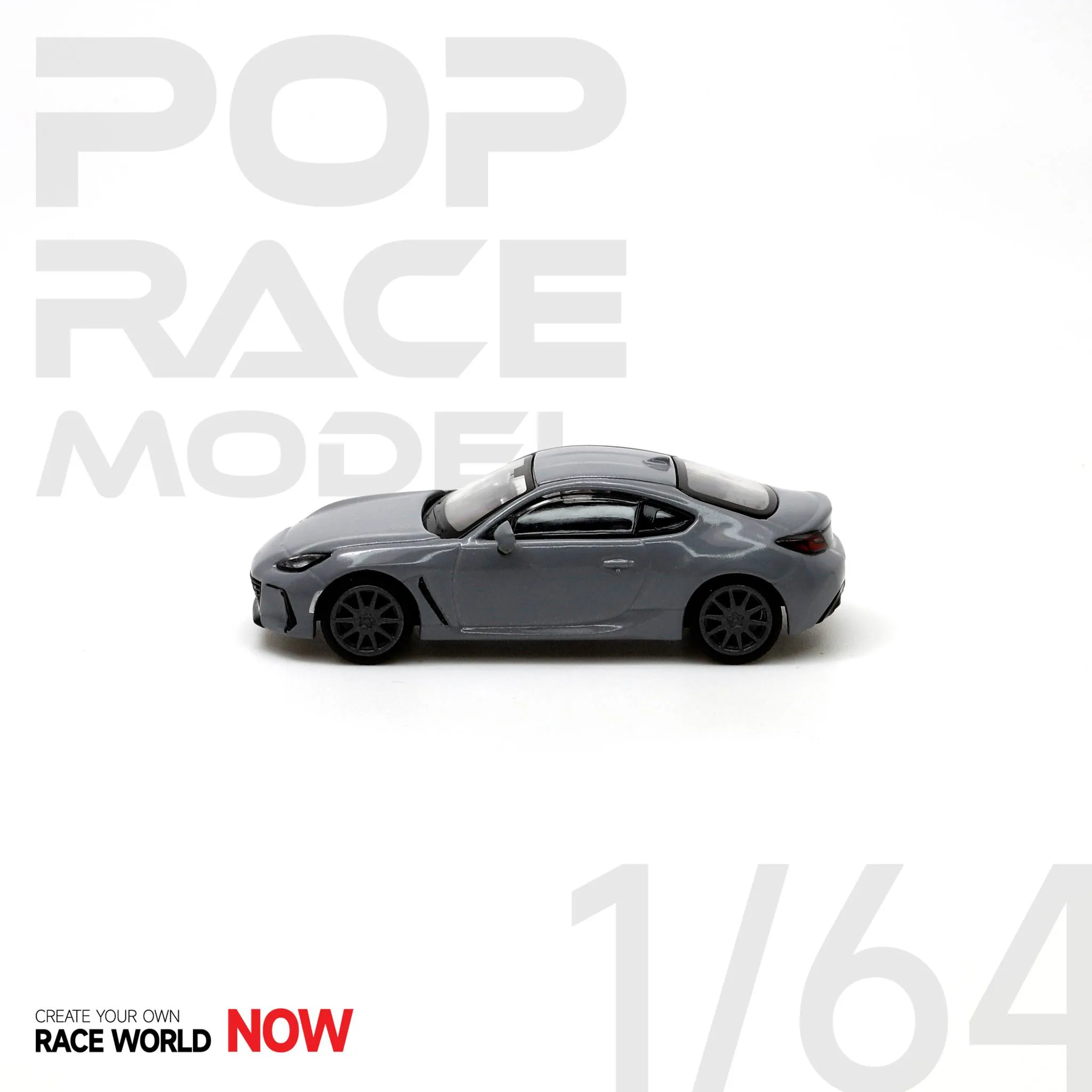 POP RACE Subaru BRZ Magnetite Grey