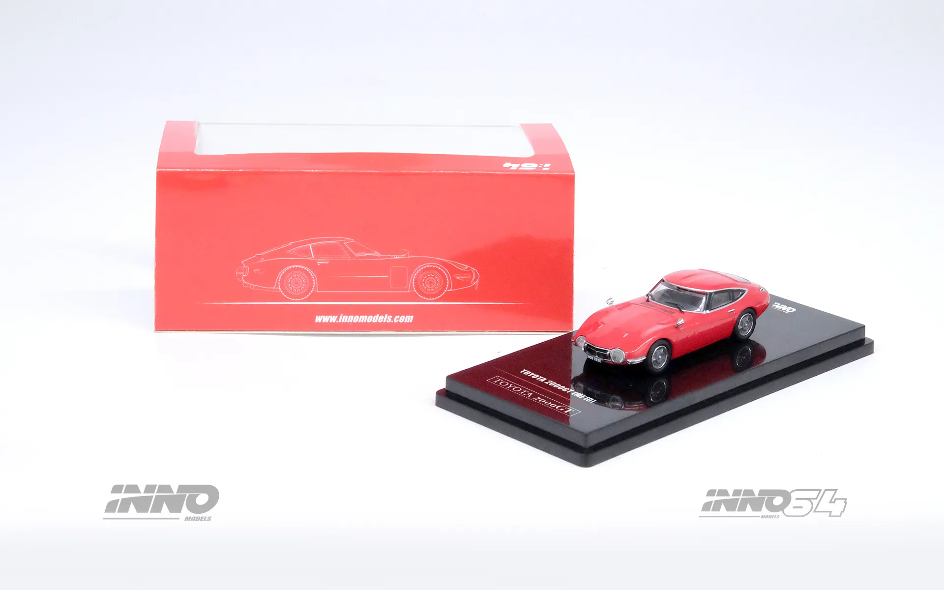 INNO64 TOYOTA 2000GT Solar Red