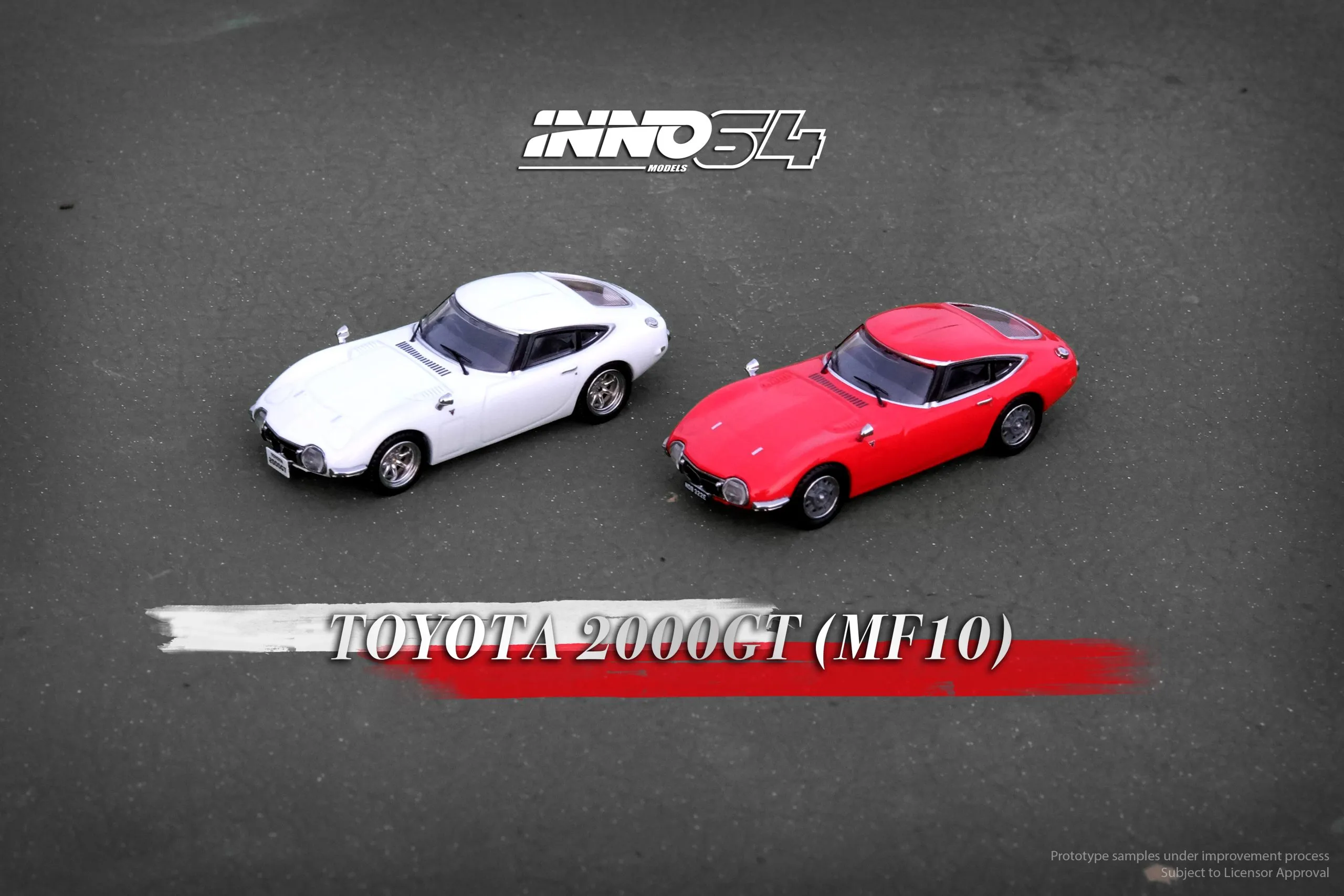 INNO64 TOYOTA 2000GT Pagasus White