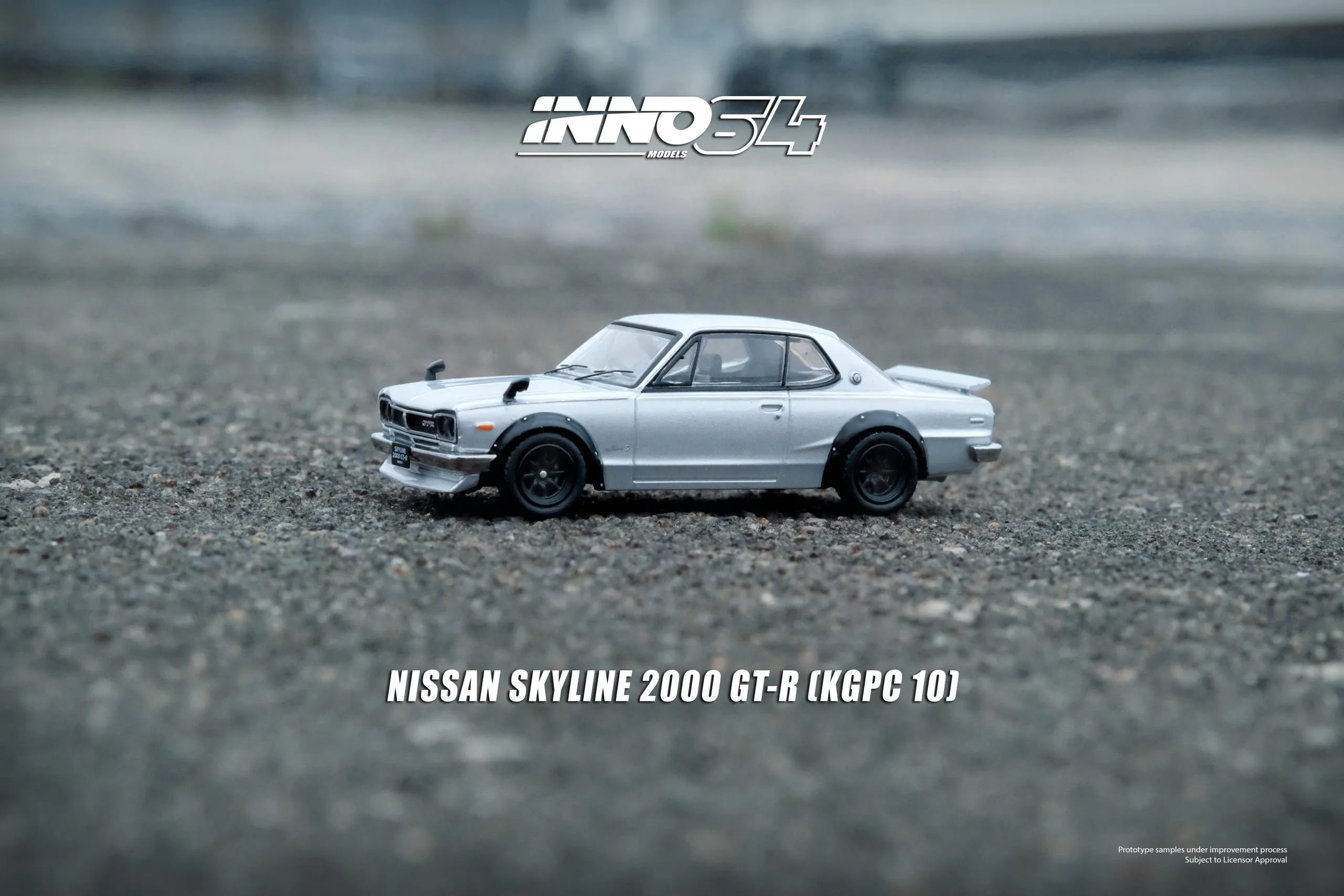 NISSAN SKYLINE 2000 GT-R (KPGC10) Silver