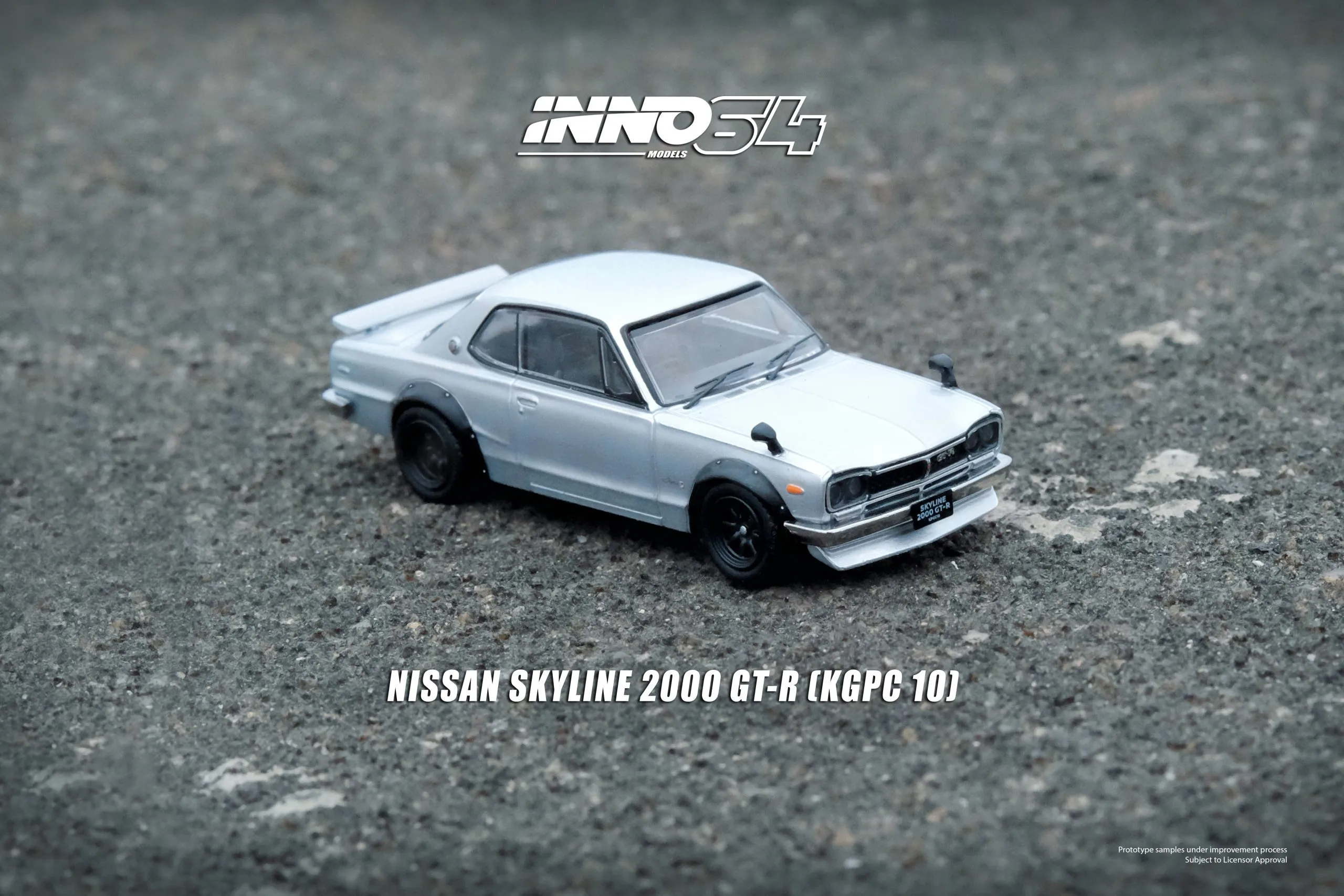 NISSAN SKYLINE 2000 GT-R (KPGC10) Silver
