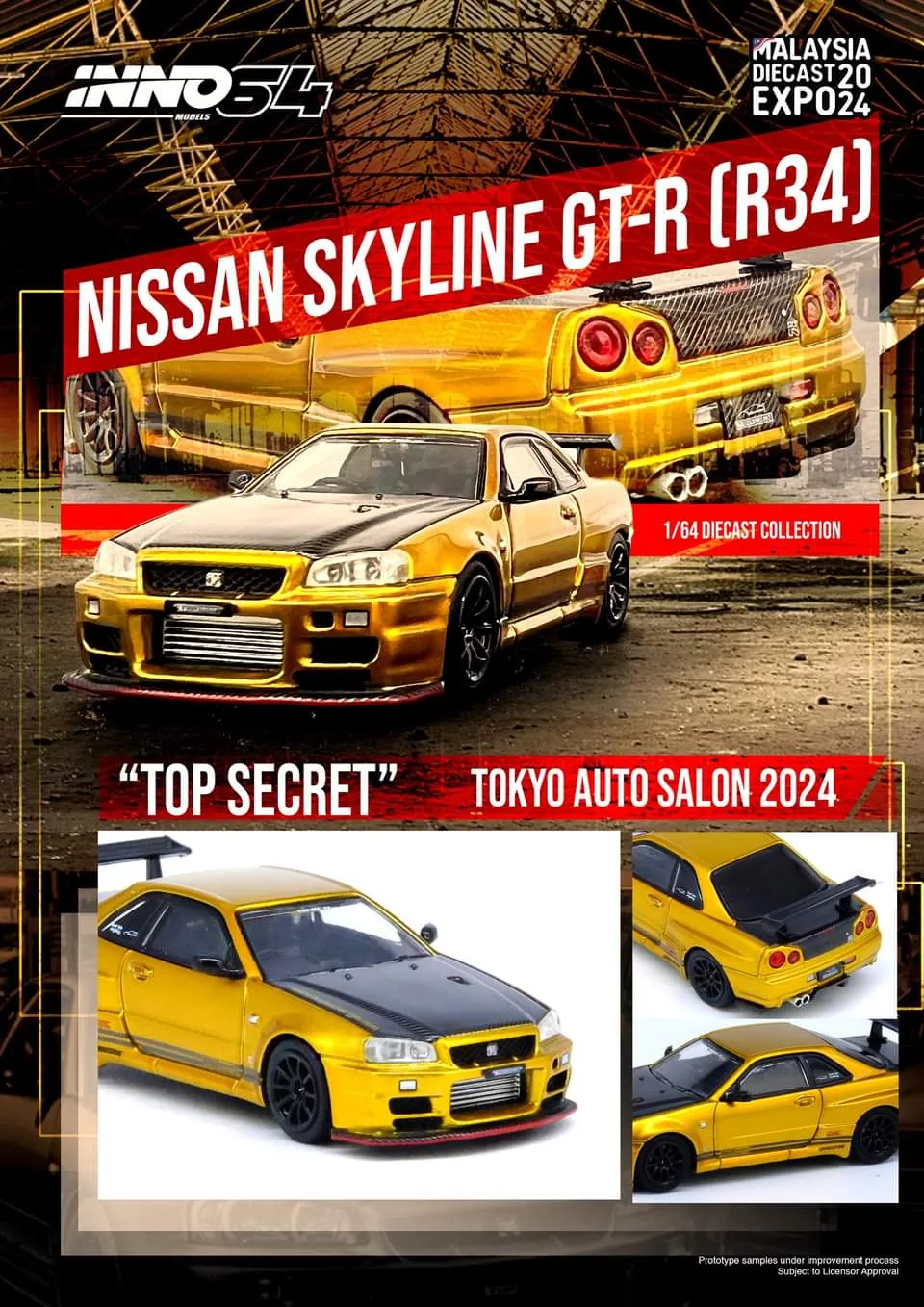 Nissan Skyline GT-R (R34) Top Secret Tokyo Auto Salon
