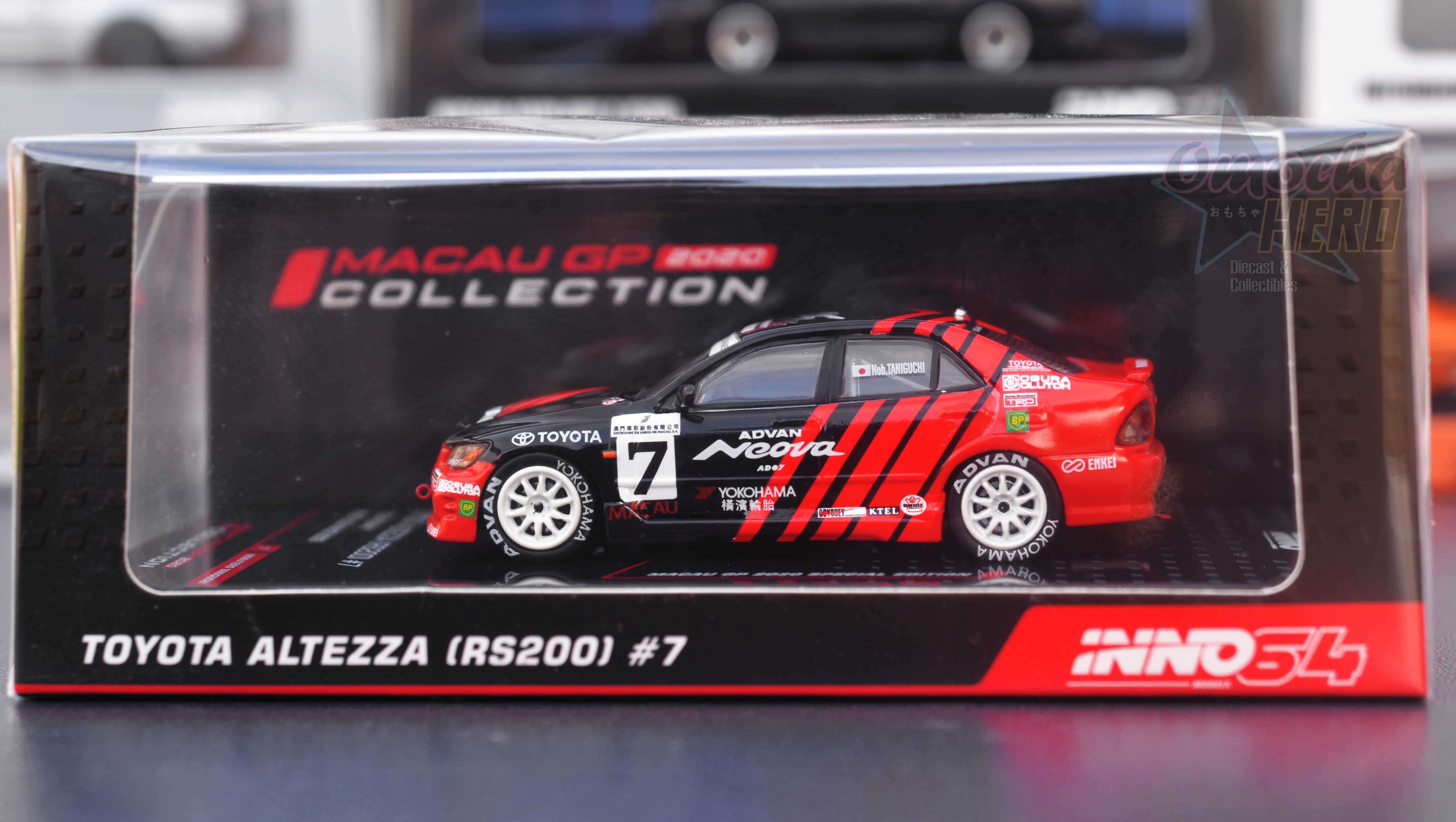 INNO64 Toyota Altezza (RS200) #7 'Team Advan' Macau Guia Race 2003 Nobutero Taniguchi