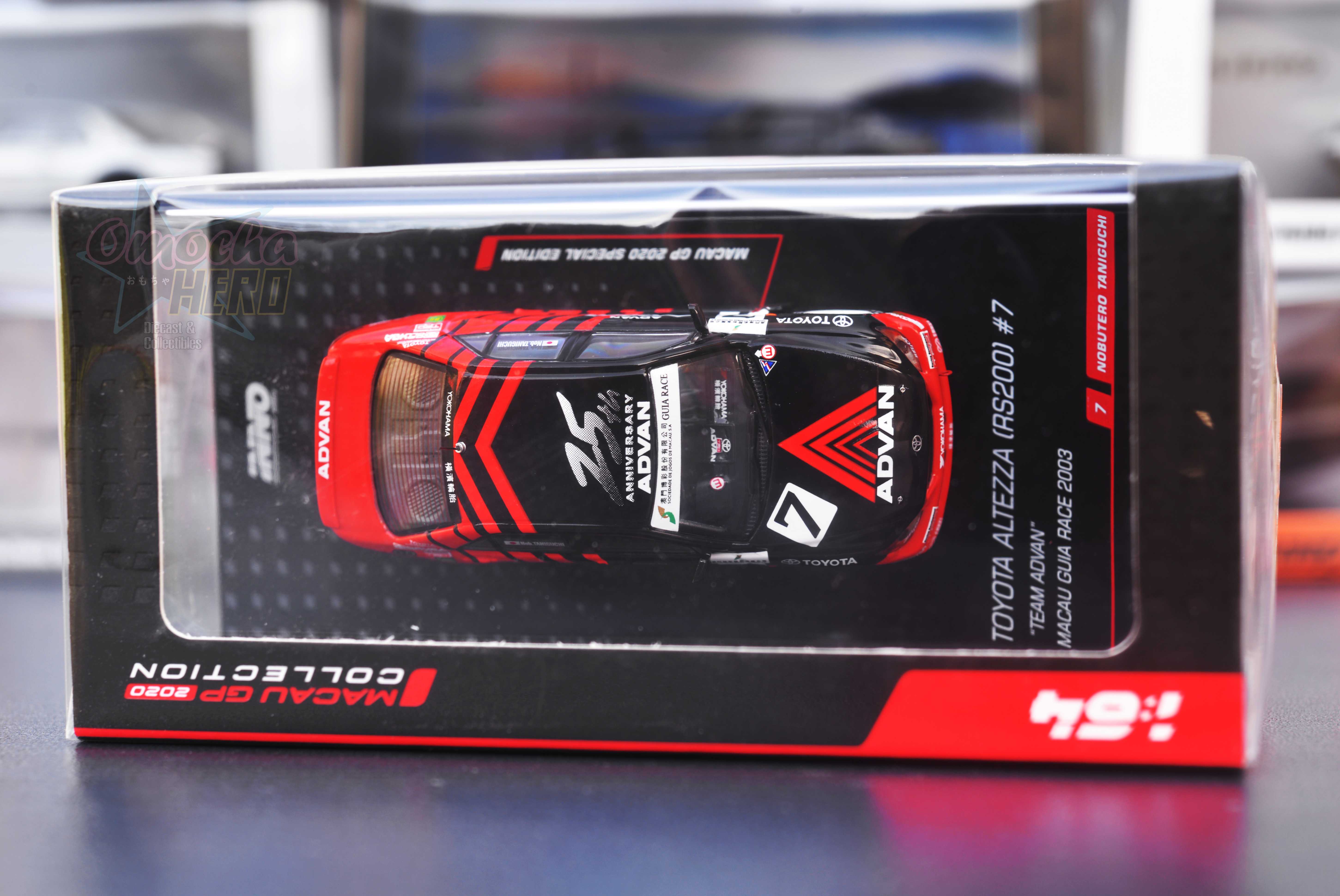 INNO64 Toyota Altezza (RS200) #7 'Team Advan' Macau Guia Race 2003 Nobutero Taniguchi