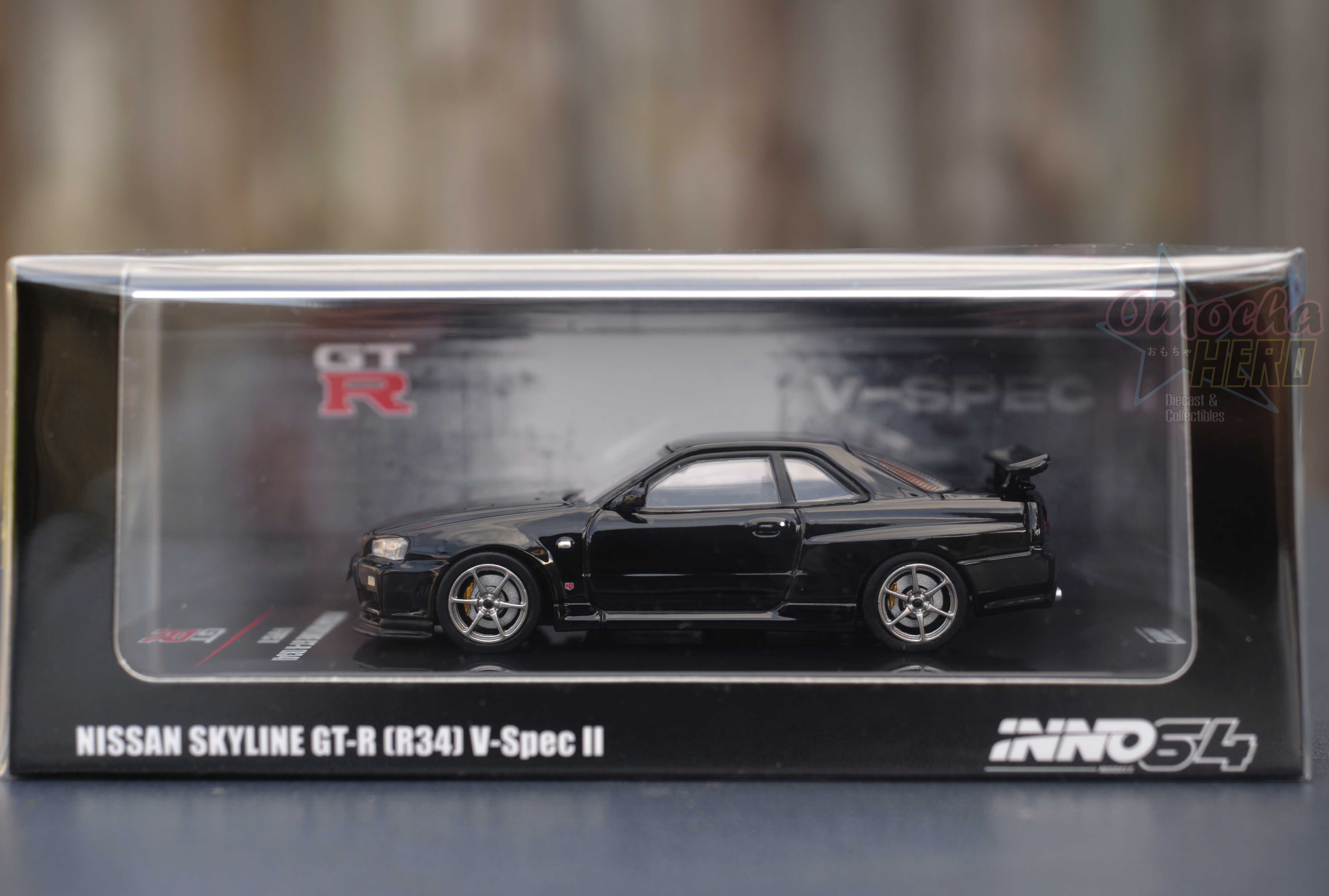 INNO64 Nissan Skyline GT-R (R34) V-Spec II Black