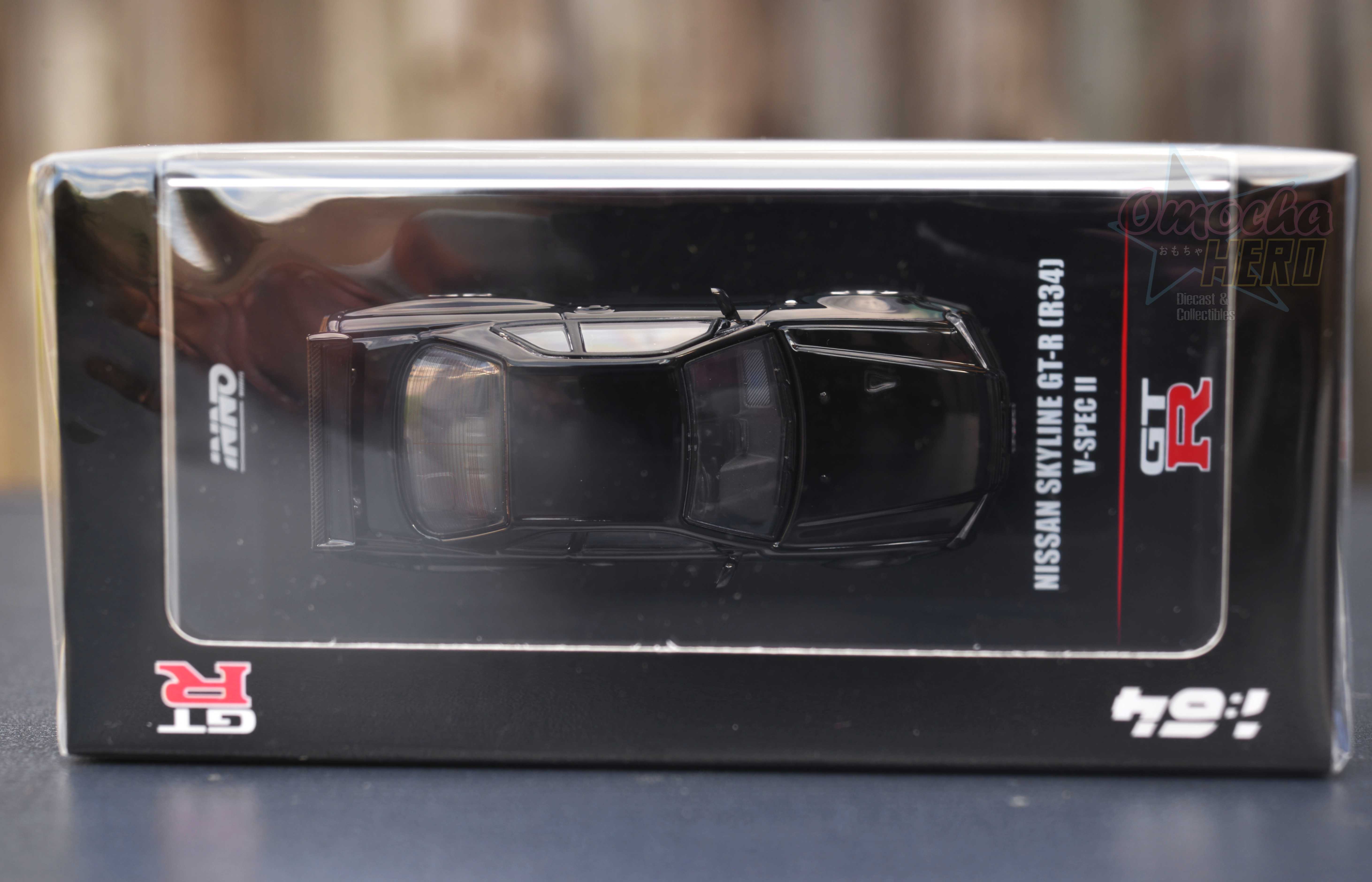 INNO64 Nissan Skyline GT-R (R34) V-Spec II Black