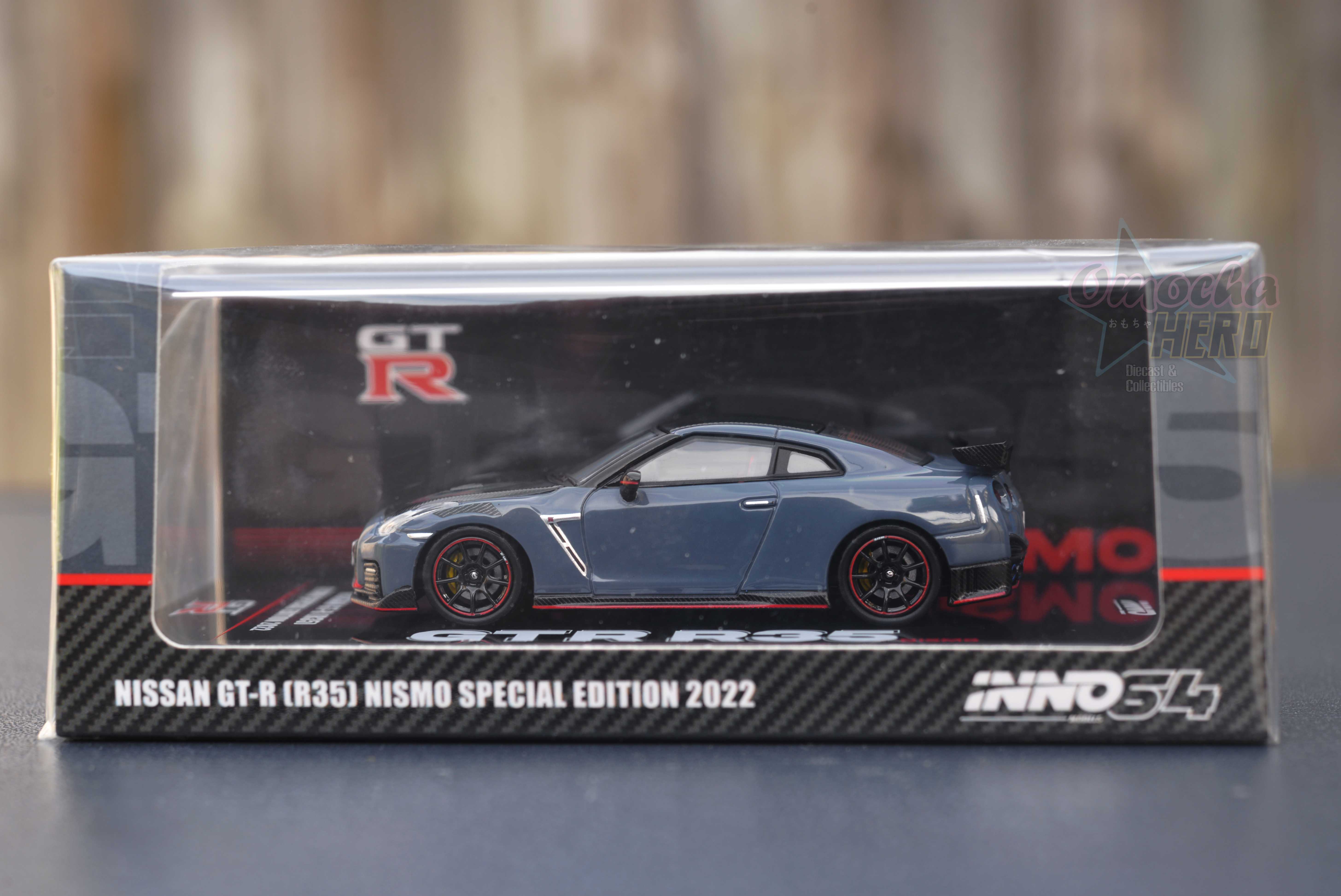 INNO64 Nissan GT-R (R35) NISMO Special Edition 2022 Stealth Gray