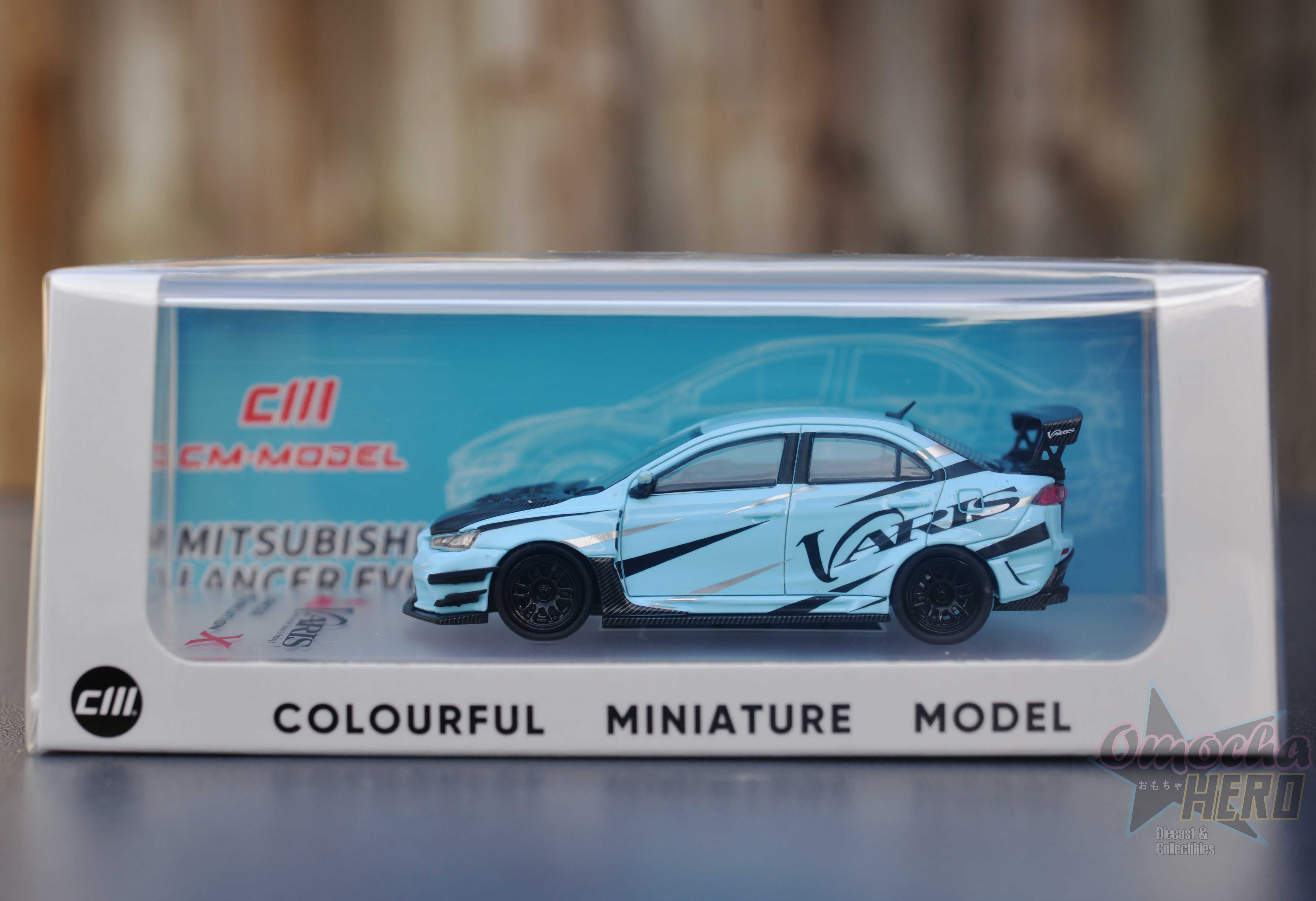 CM Mitsubishi Lancer Evo X Varis Light Blue