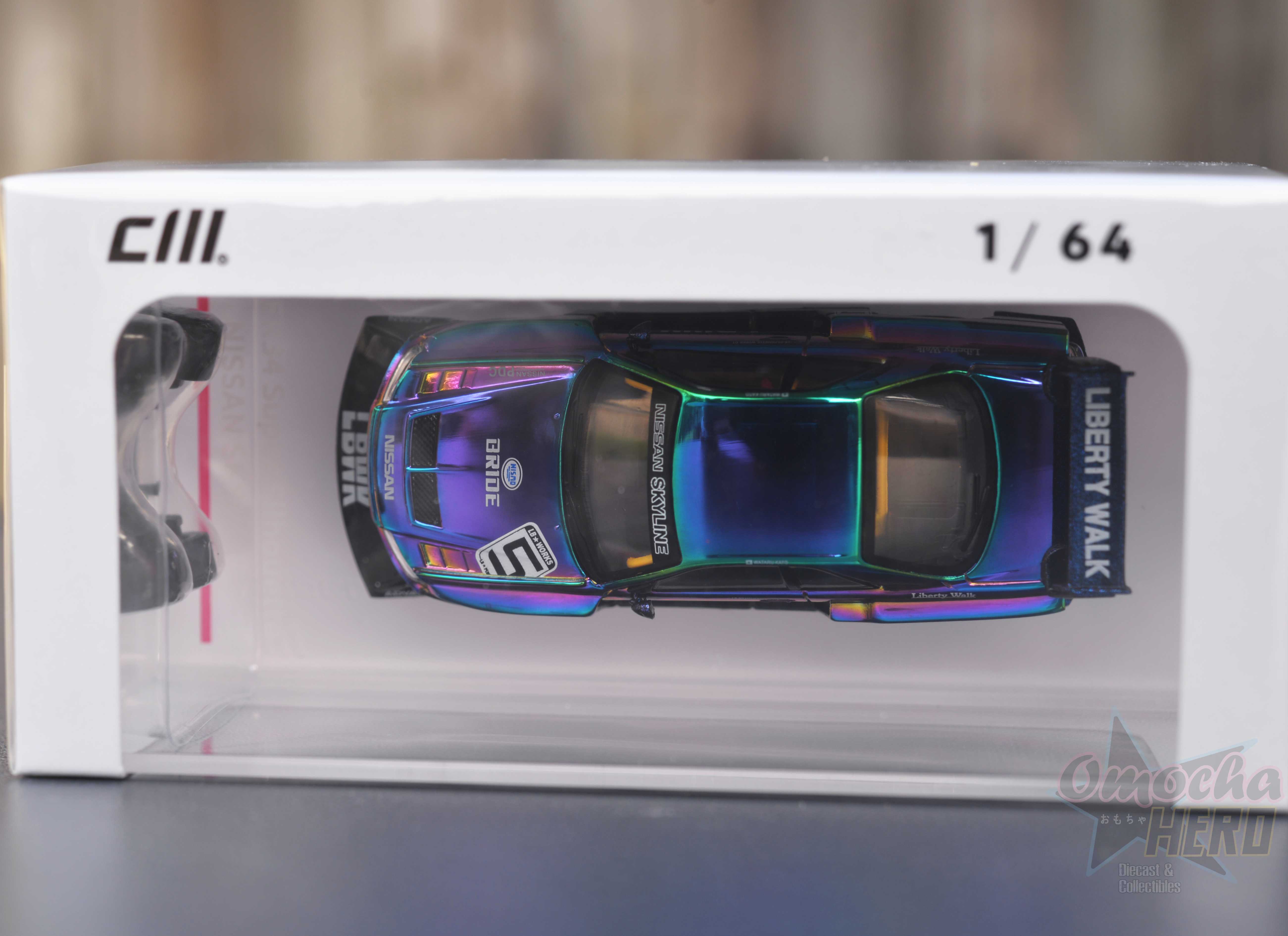 CM R34 Super Silhouette Nissan Skyline #05 Plating 