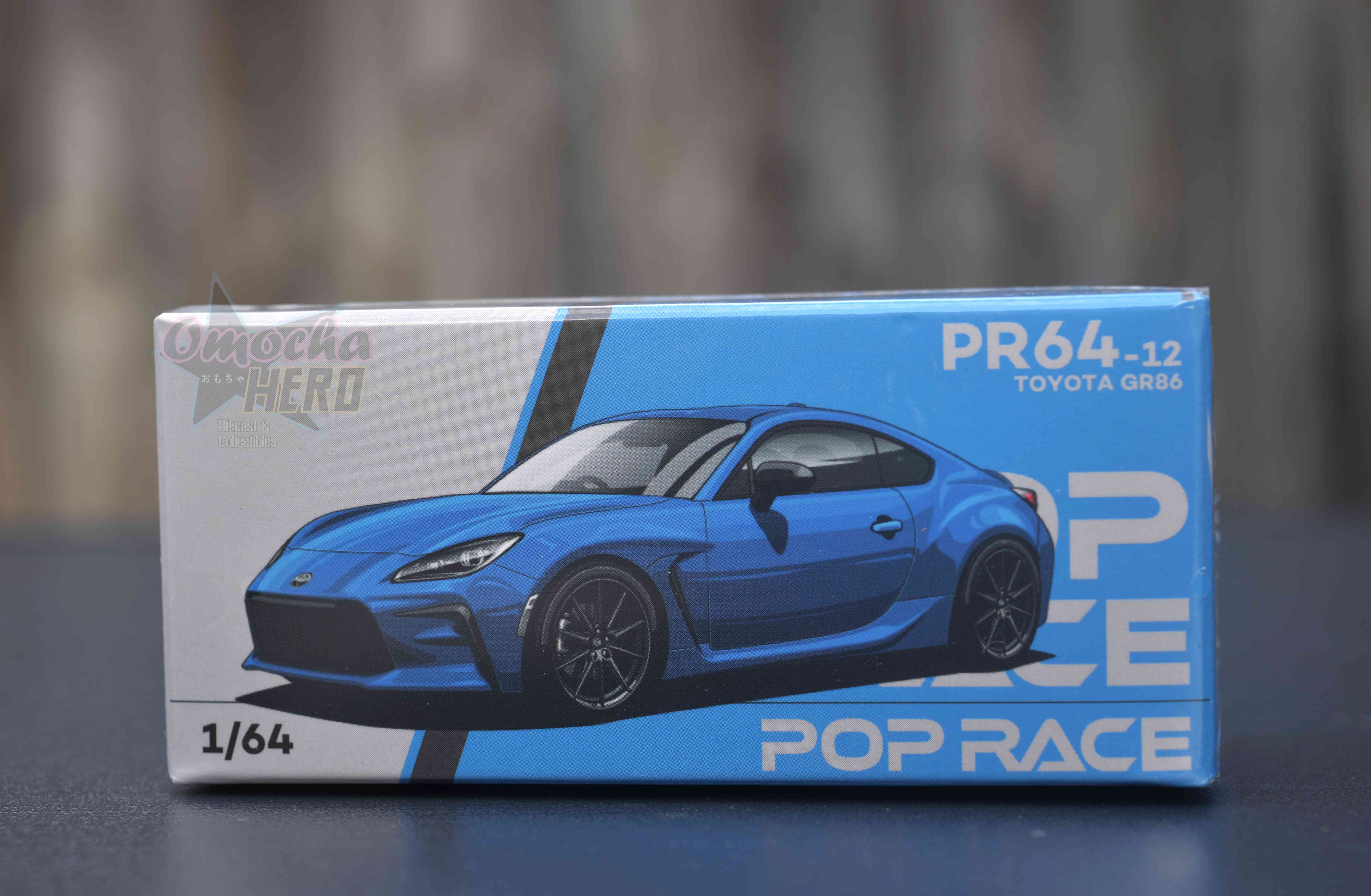 POP RACE Toyota GR86 Neptune Blue