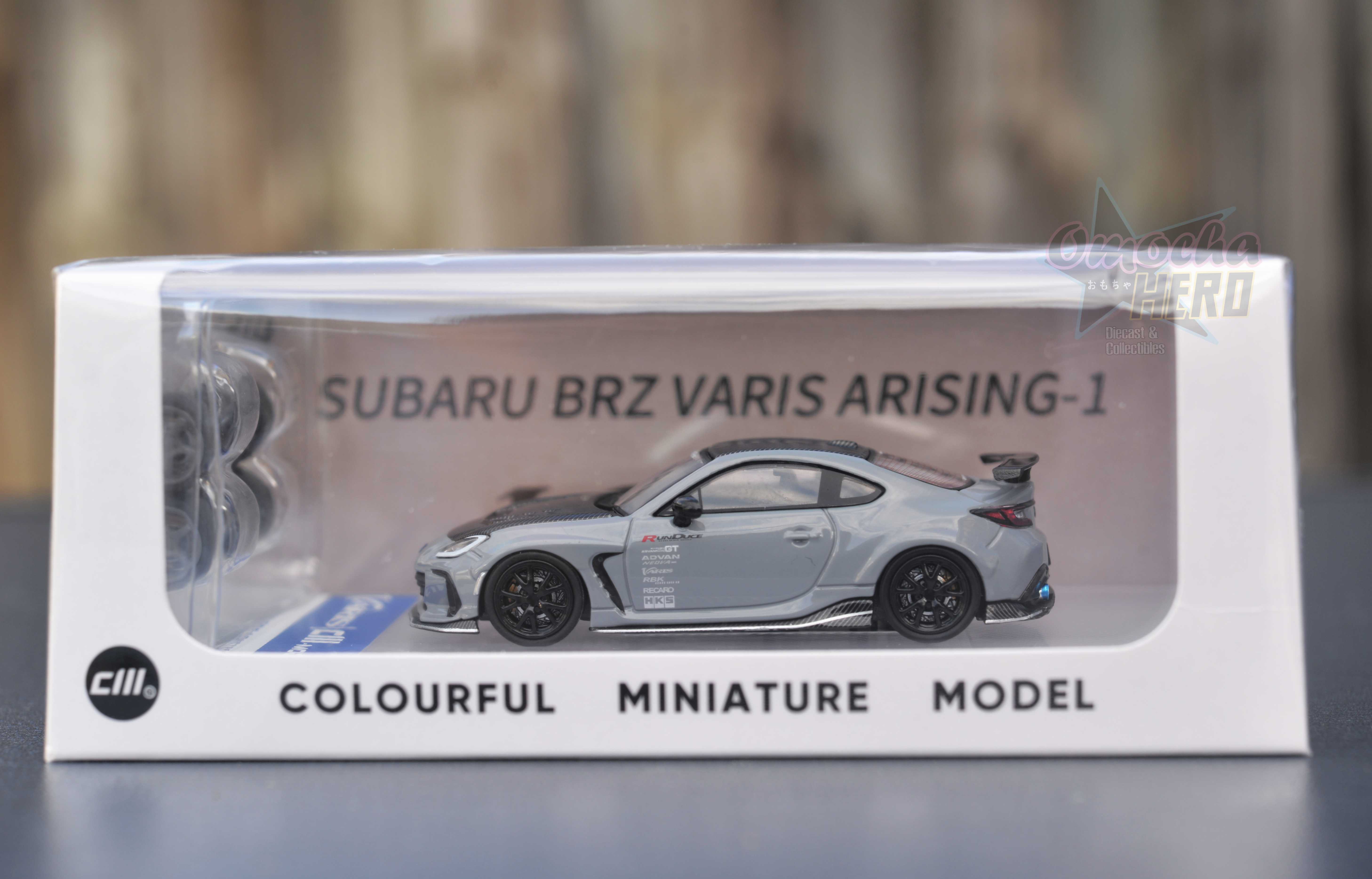 CM Subaru BRZ Varis Arising Gray Black Carbon