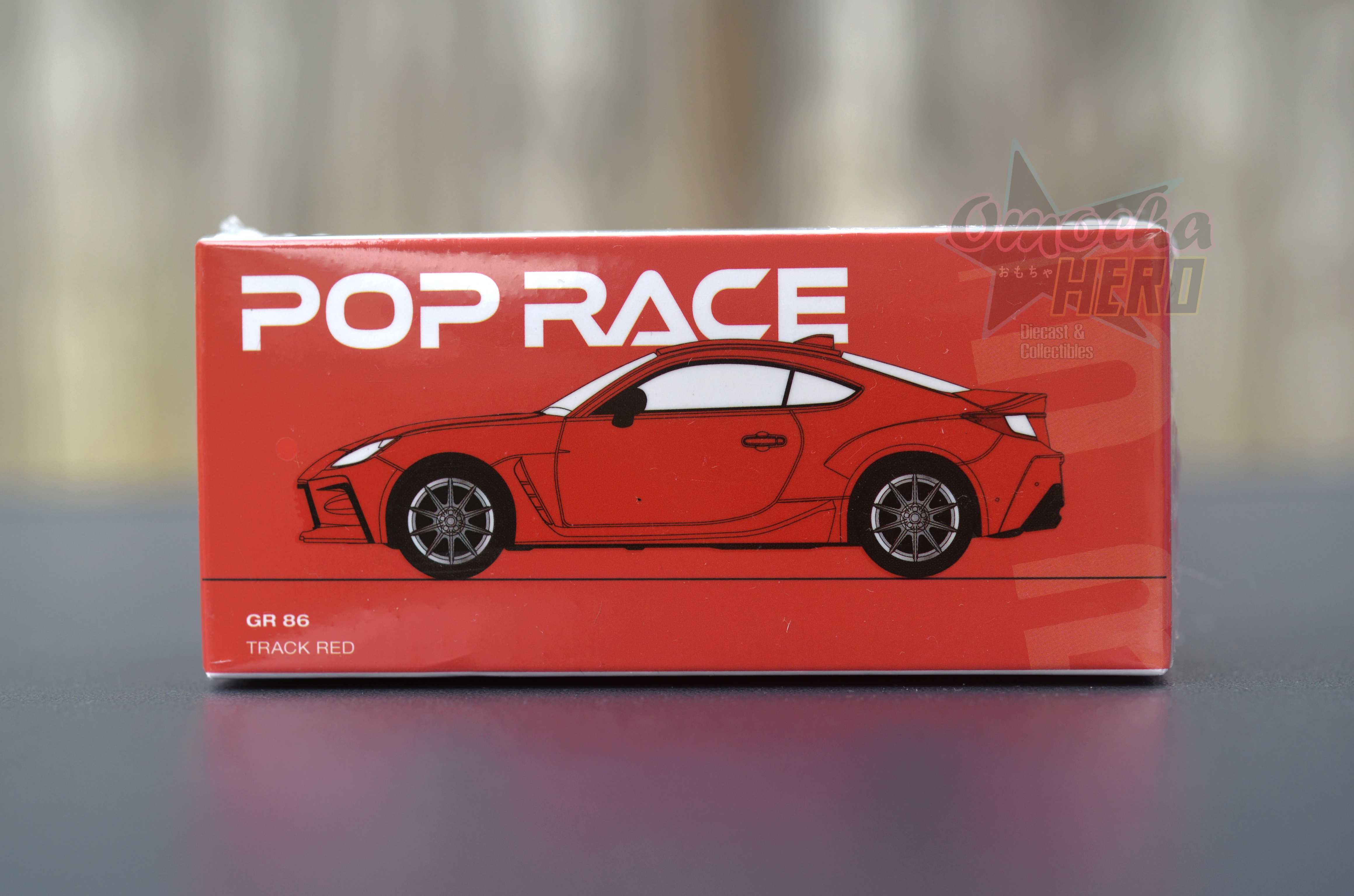 Pop Race Toyota GR86 (2022) Track Red