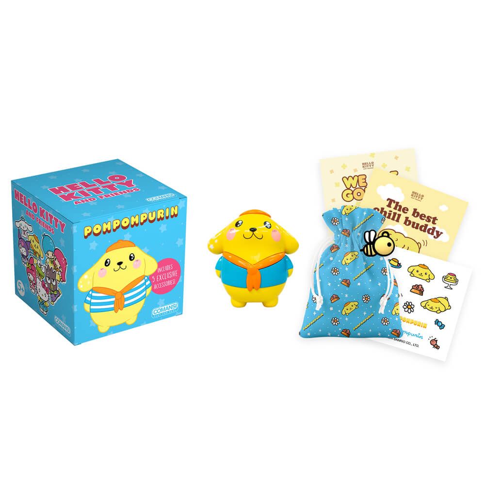 Pompompurin friendship box figurine