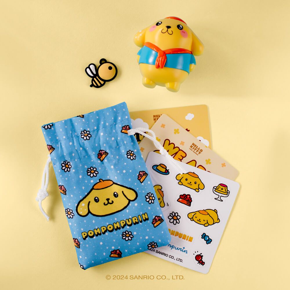 Pompompurin friendship box figurine