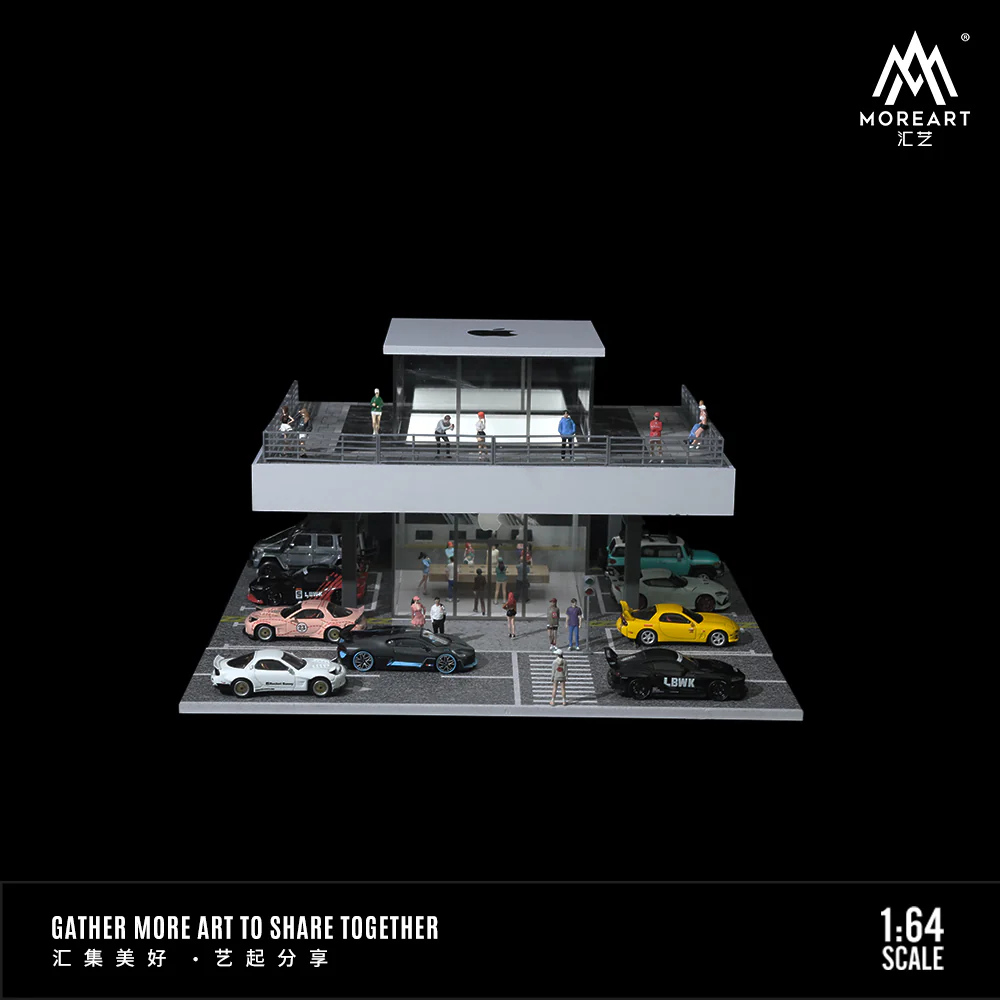 MoreArt 1:64 Apple Store Diorama