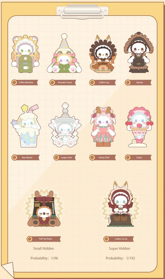 Emma Secret Forest Coffee Shop Blind Box / Emma Secret Forest Coffee Shop Party Blind Box