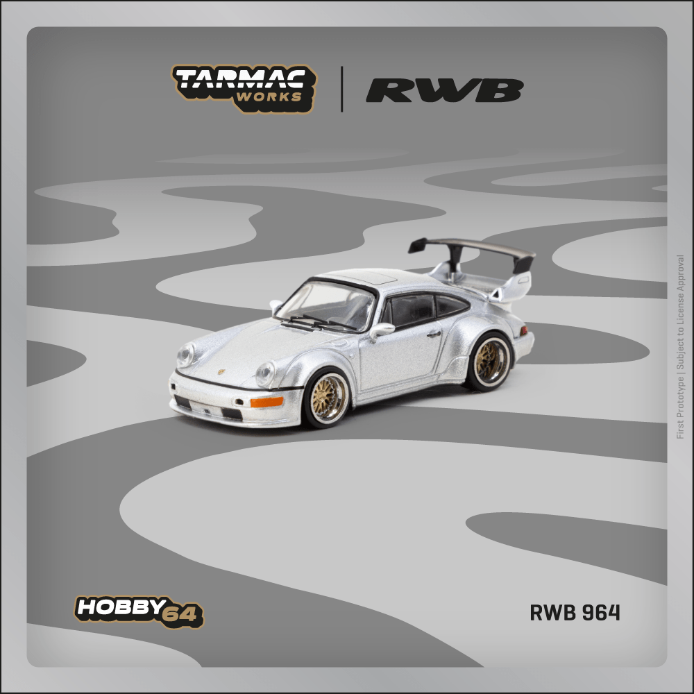 Tarmac Works RWB 964 Silver