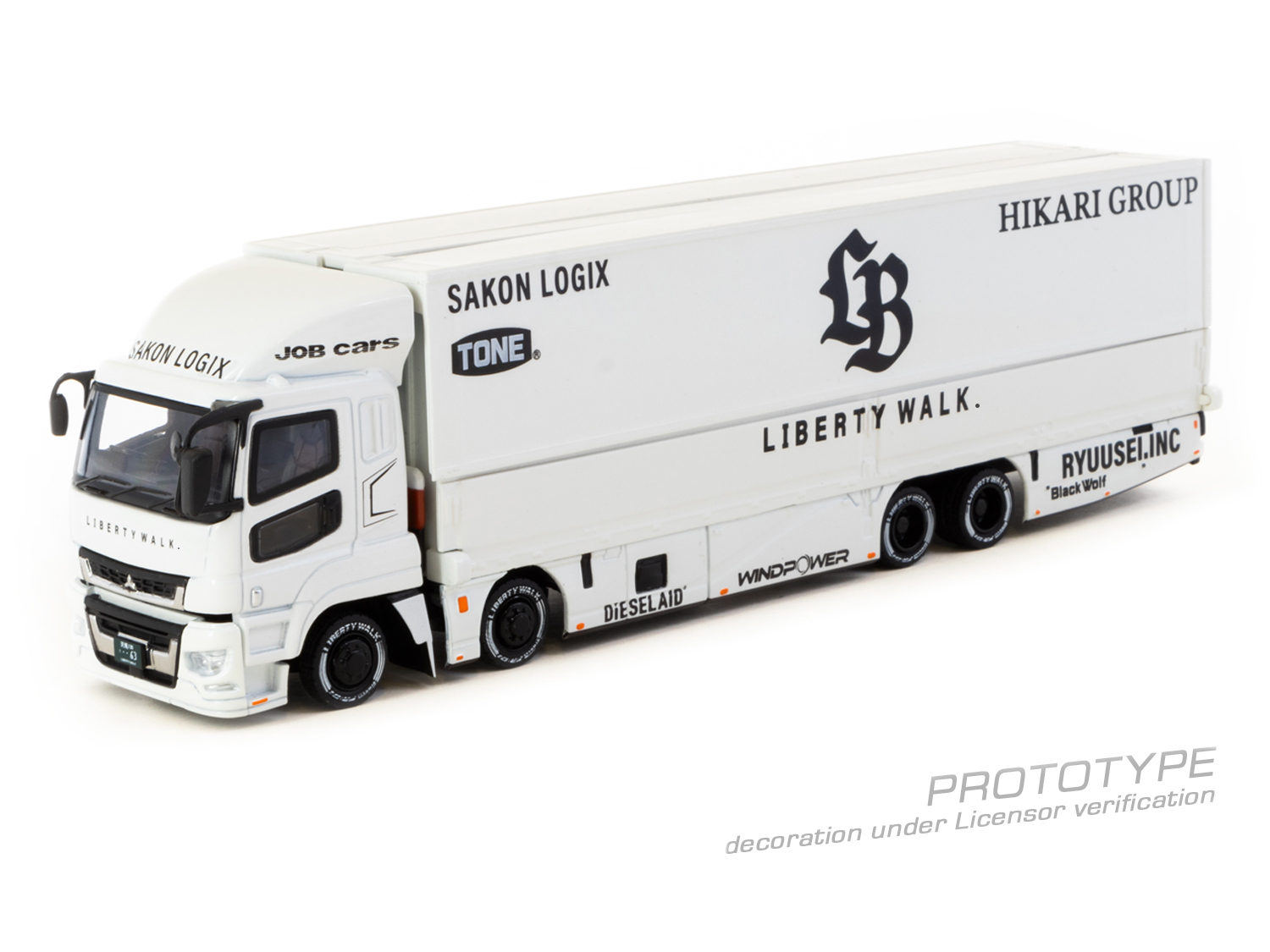 Tarmac Works Mitsubishi Fuso Super Great / LB-TRUCKS