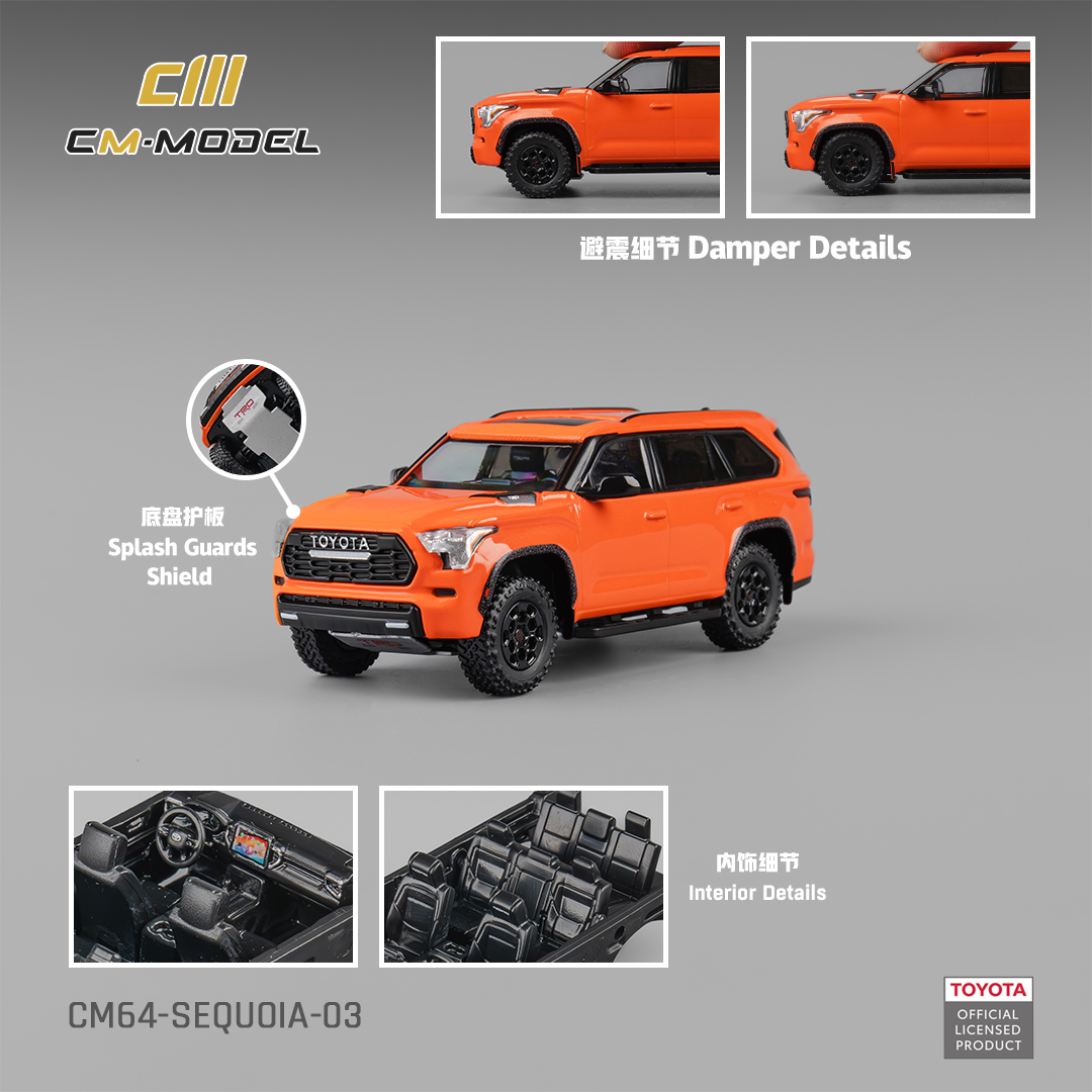CM Toyota Sequoia Orange