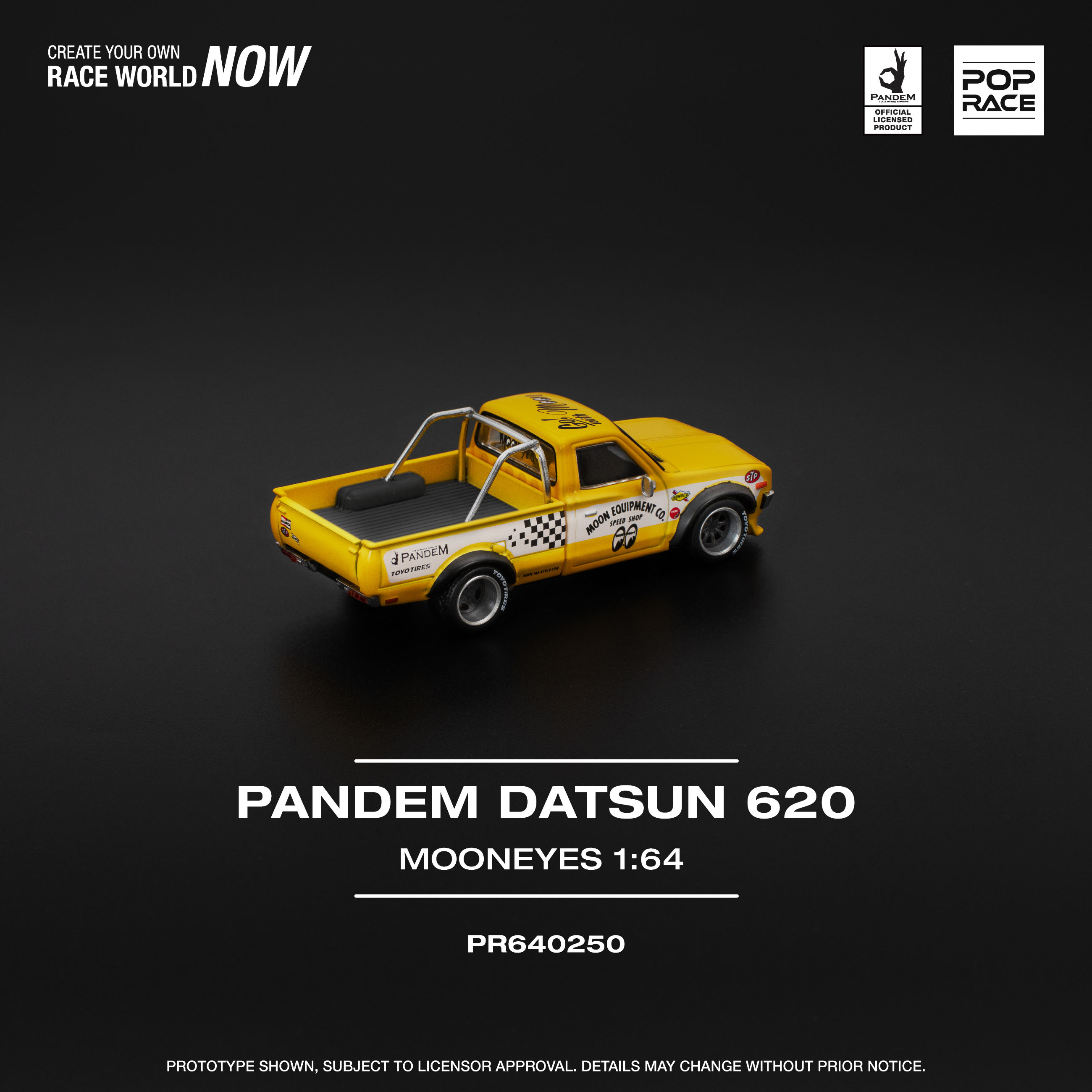 Pop Race PANDEM DATSUN 620 - MOONEYES