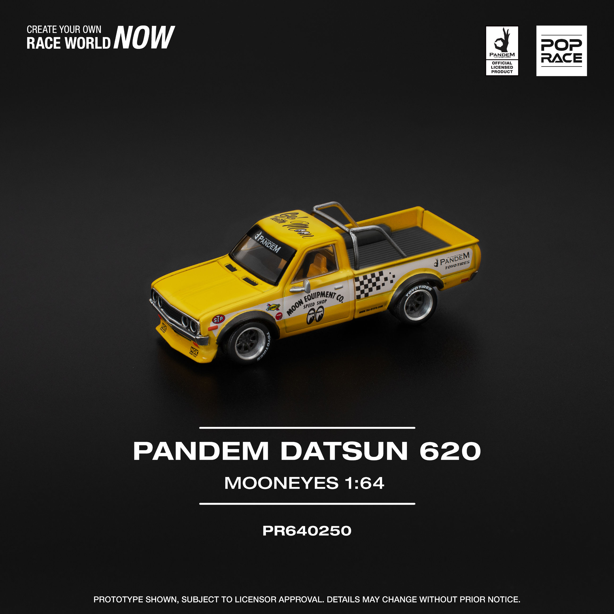 Pop Race PANDEM DATSUN 620 - MOONEYES