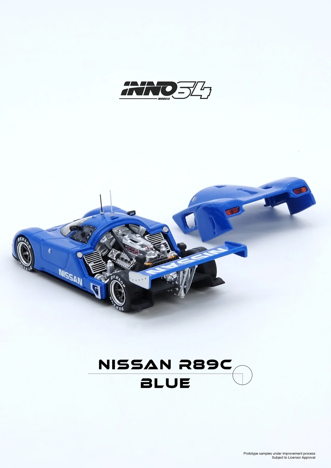 INNO64 NISSAN R89C Blue