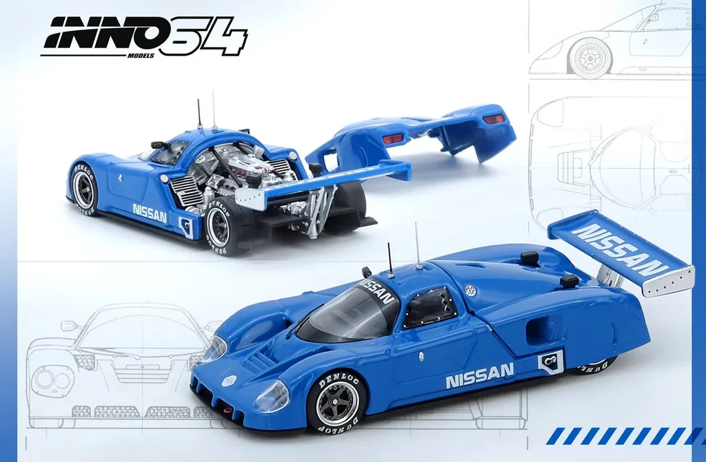 INNO64 NISSAN R89C Blue