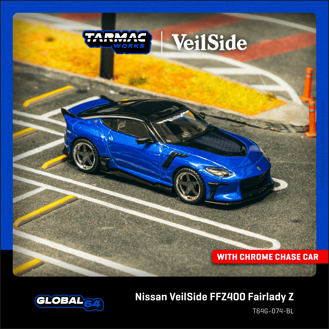 Tarmac Works Nissan VeilSide FFZ400 Fairlady Z Blue
