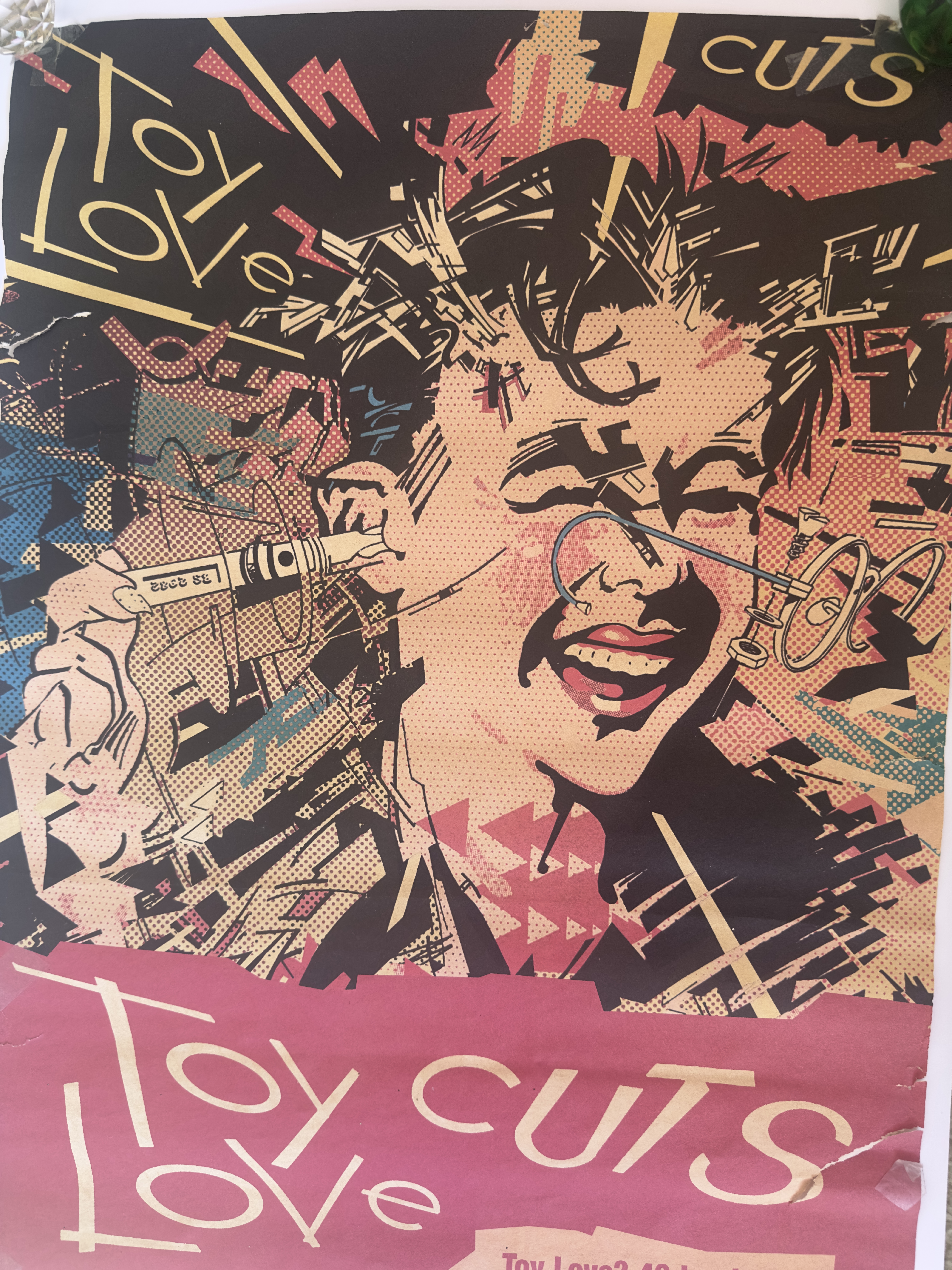 Vintage Toy Love Cuts Poster 2005