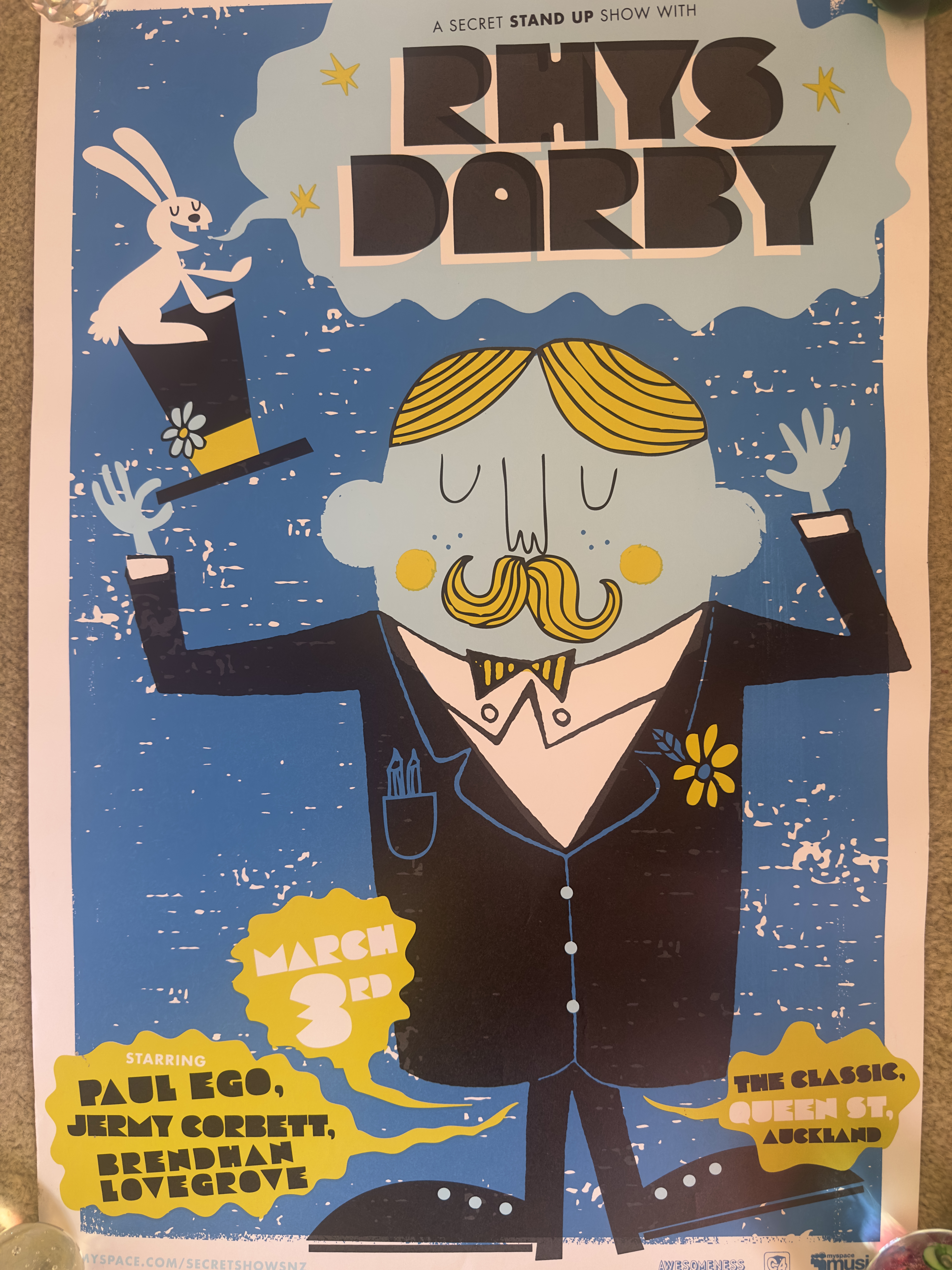 Rhys Darby Numbered Collectors Edition! 