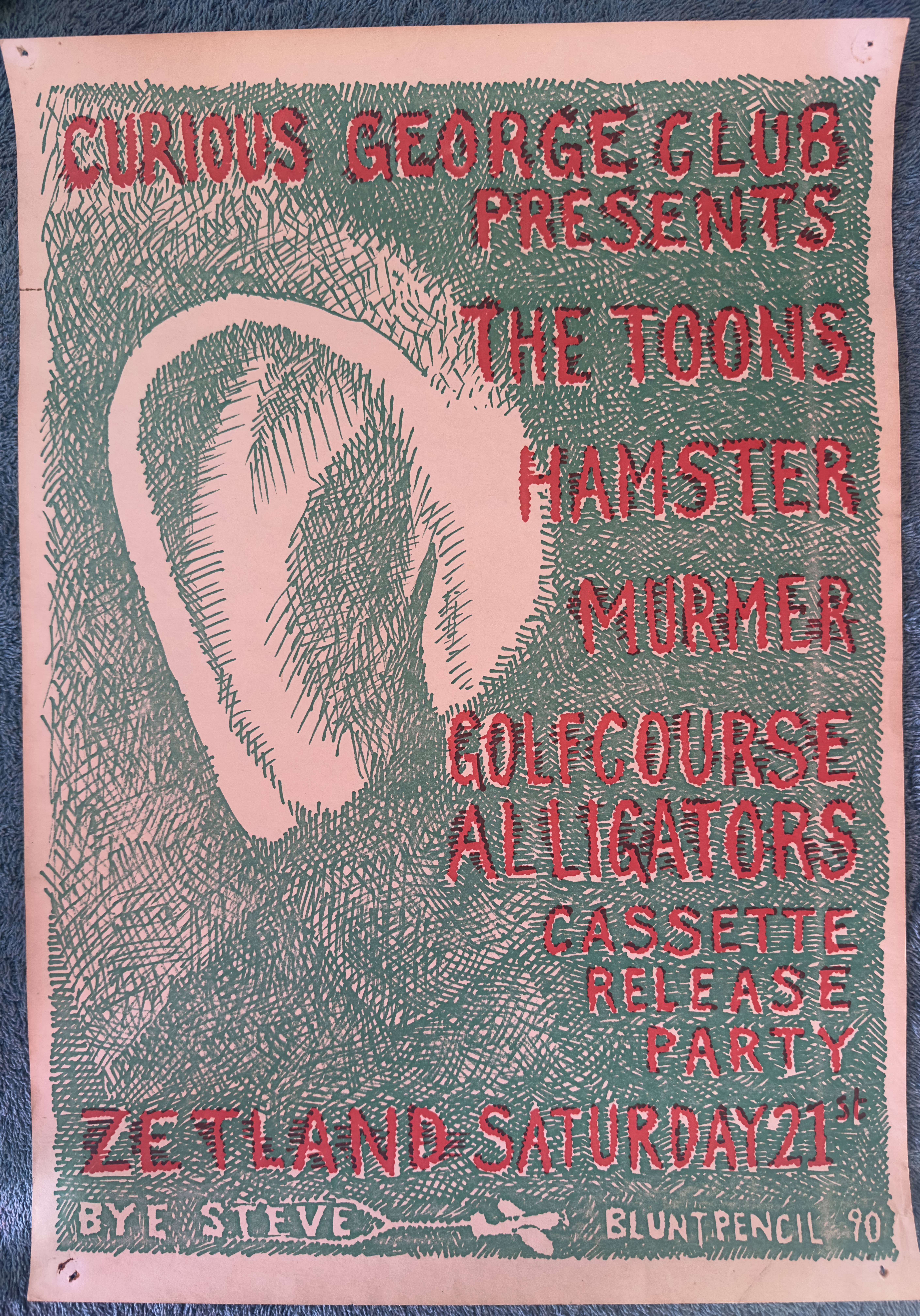 The Toons, Hamster, Murmer, and Golfcourse Alligators1990