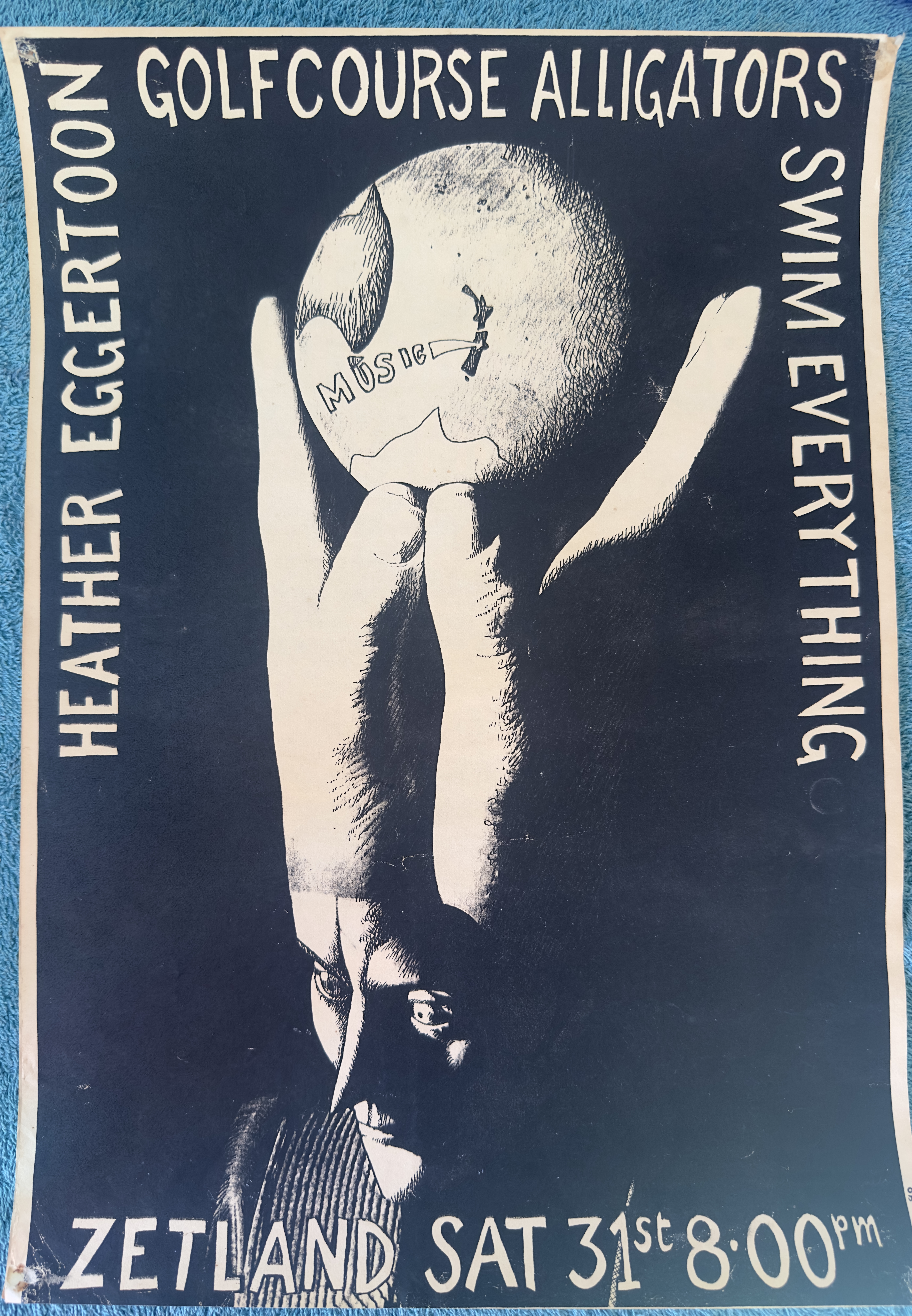 Heather Eggertoon, Golfcourse Alligators, and Swim Everything at the iconic Zetland