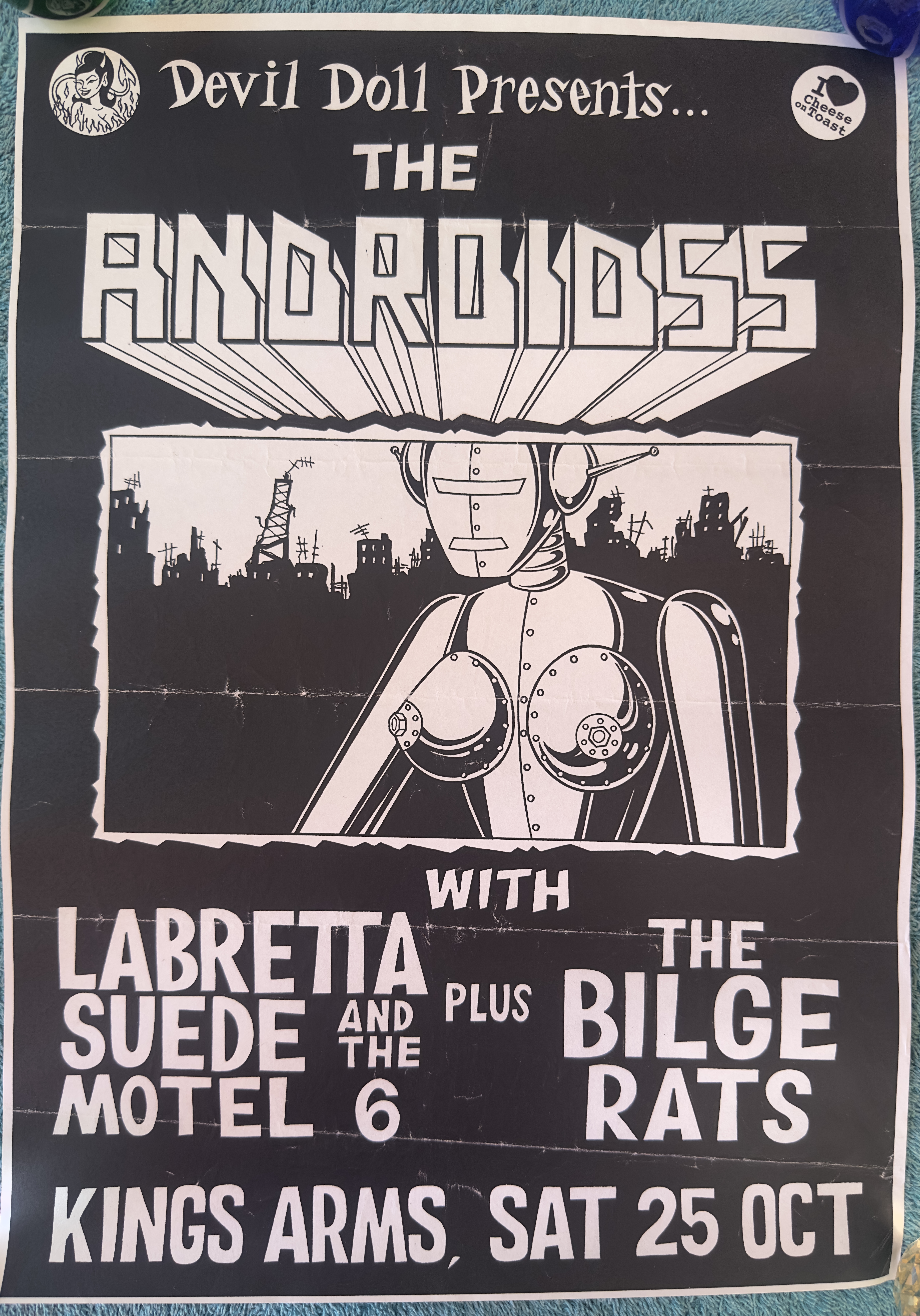 The Androidss Concert Poster