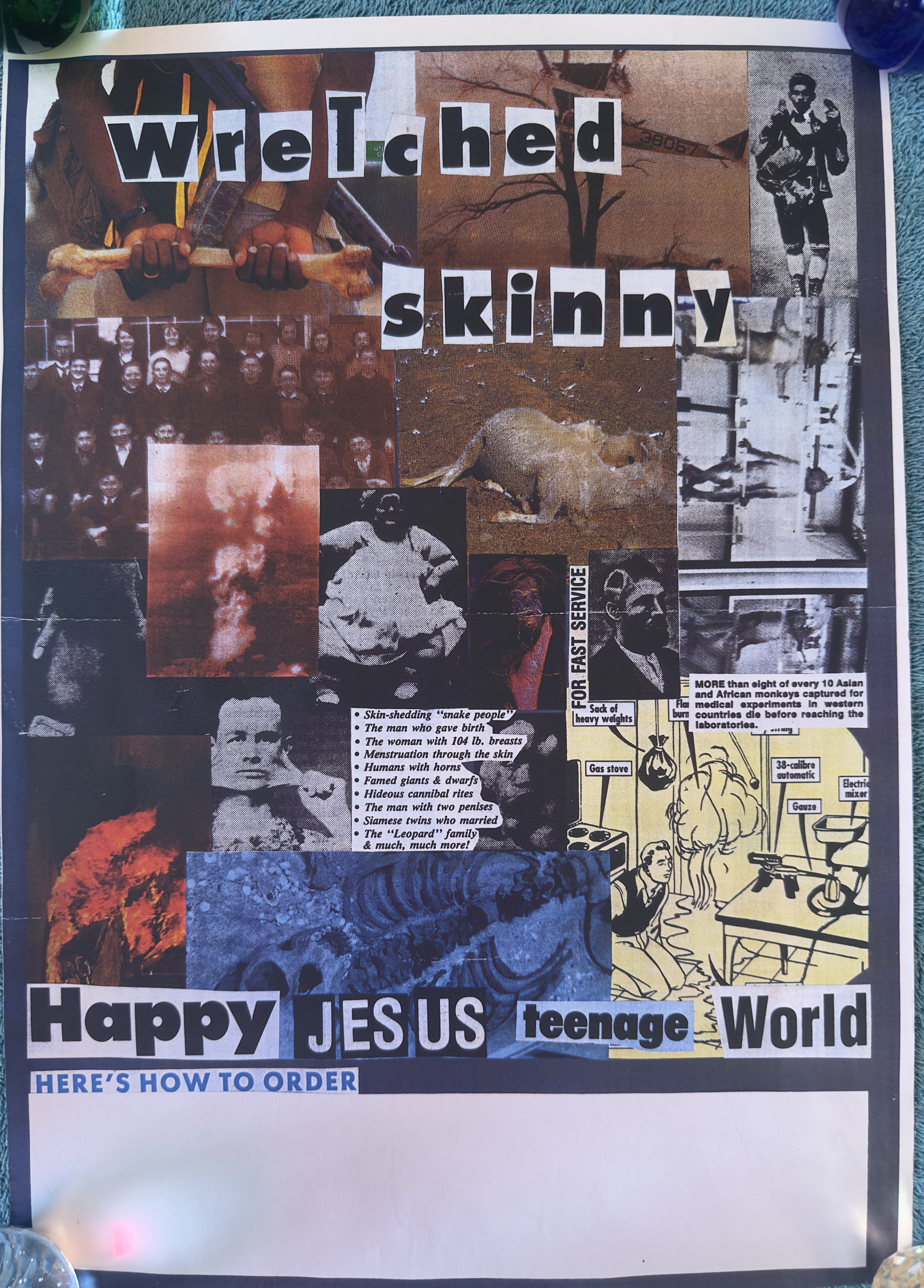 Wretched Skinny Poster