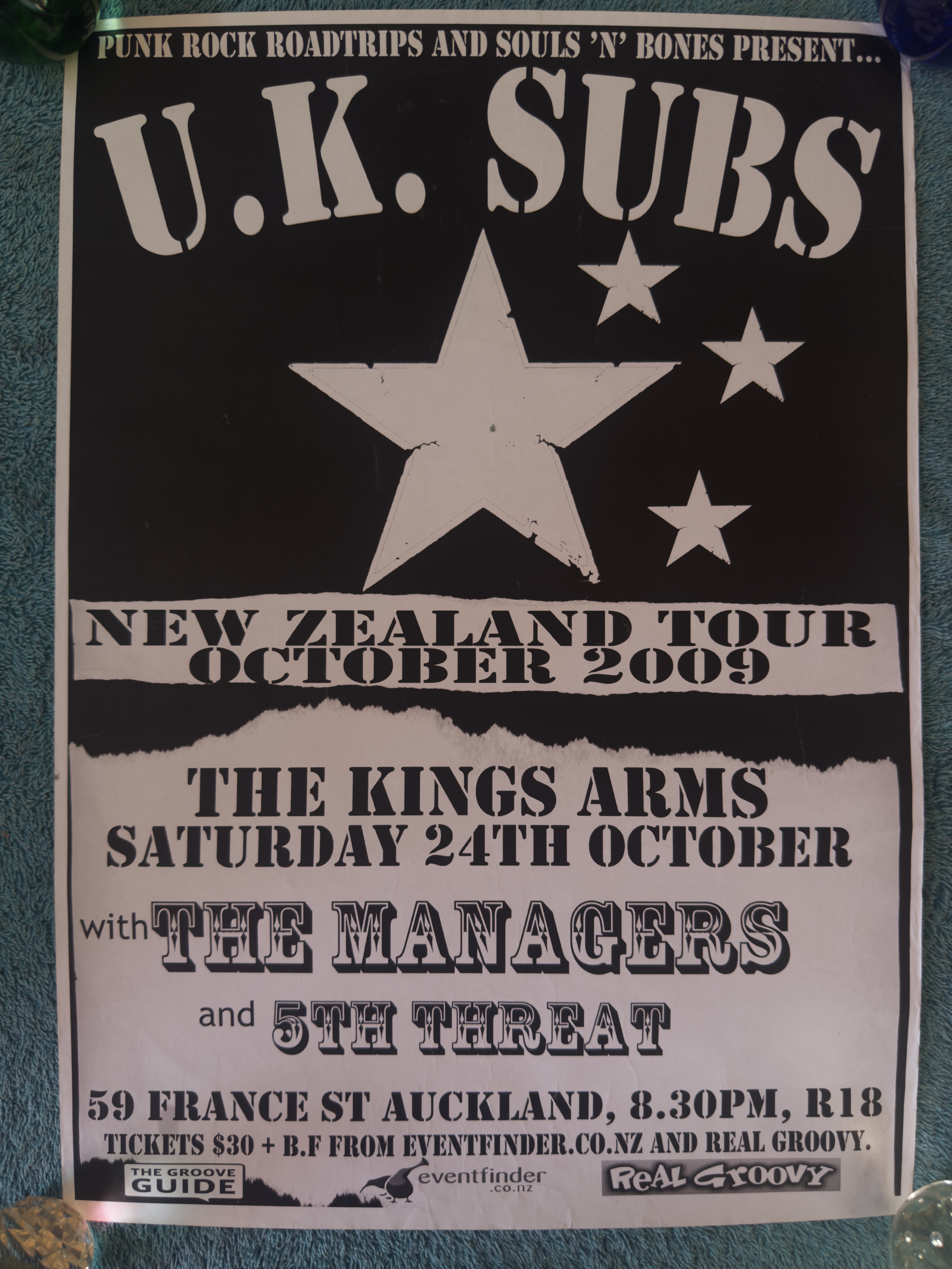 U.K. Subs with The Managers