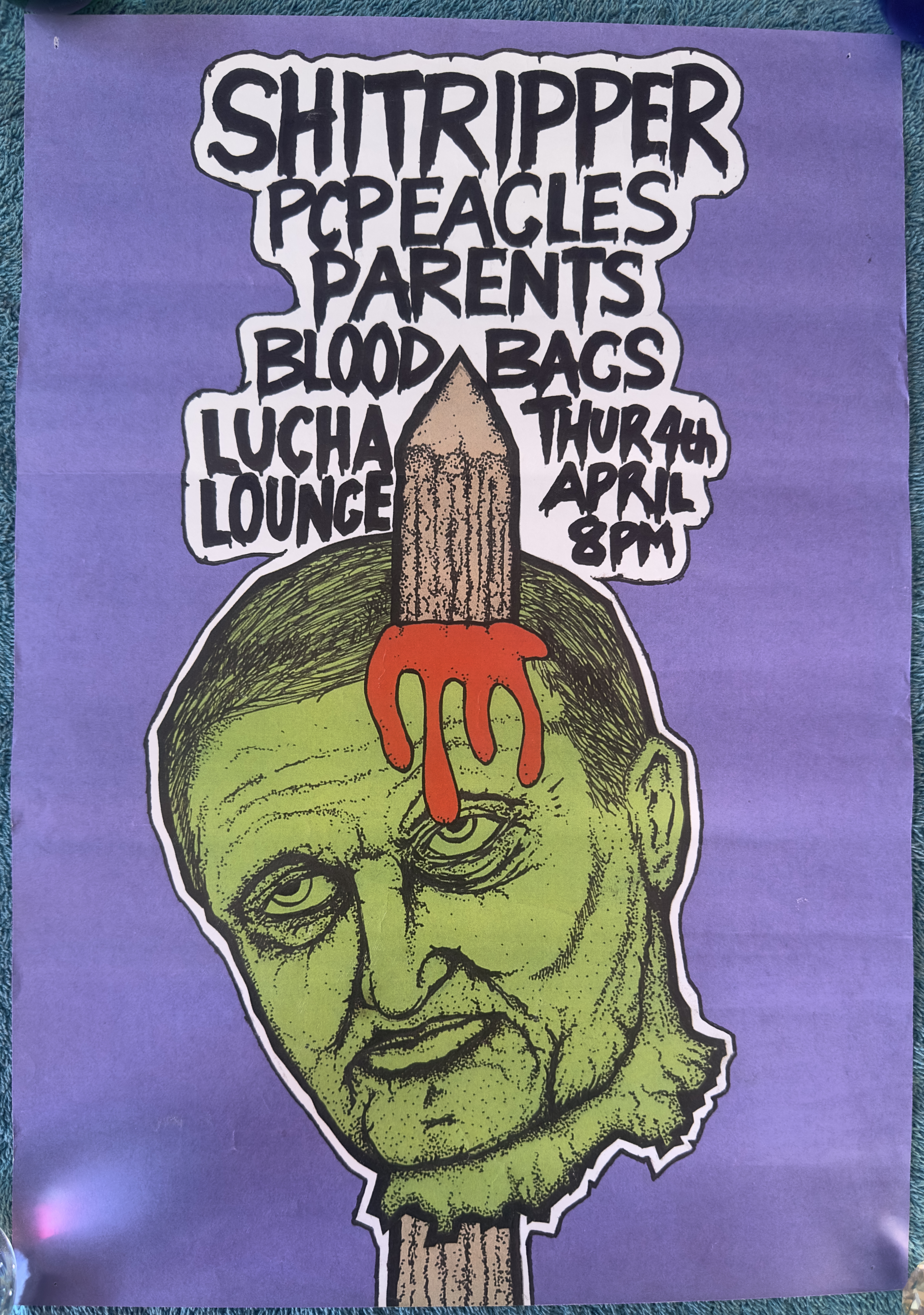 Shitripper, PCP Eagles, Parents, and Blood Bags