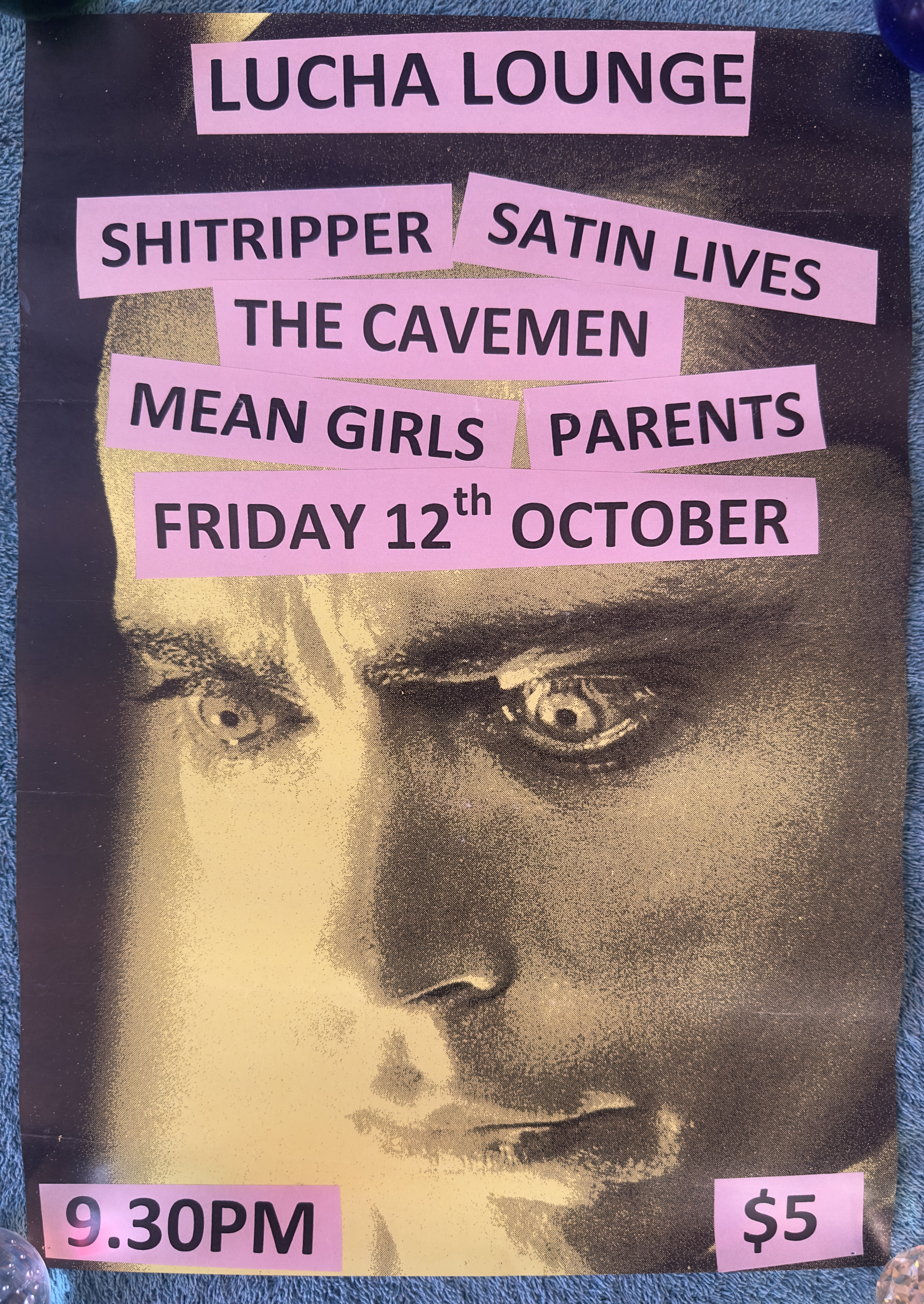 Shit Ripper, Satin Lives, The Cavemen, Mean Girls, and Parents