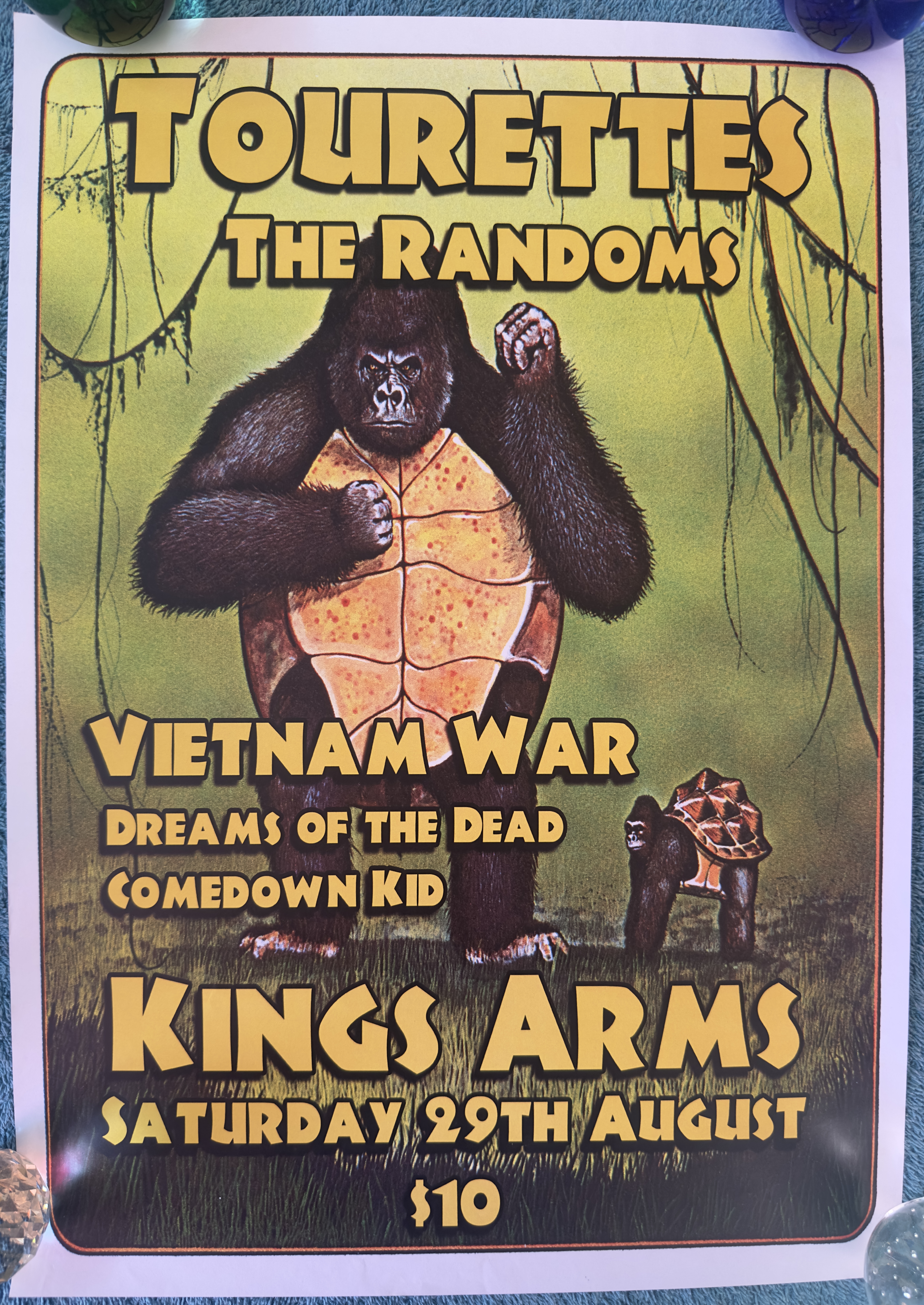 Tourettes, The Randoms, Veitnam War