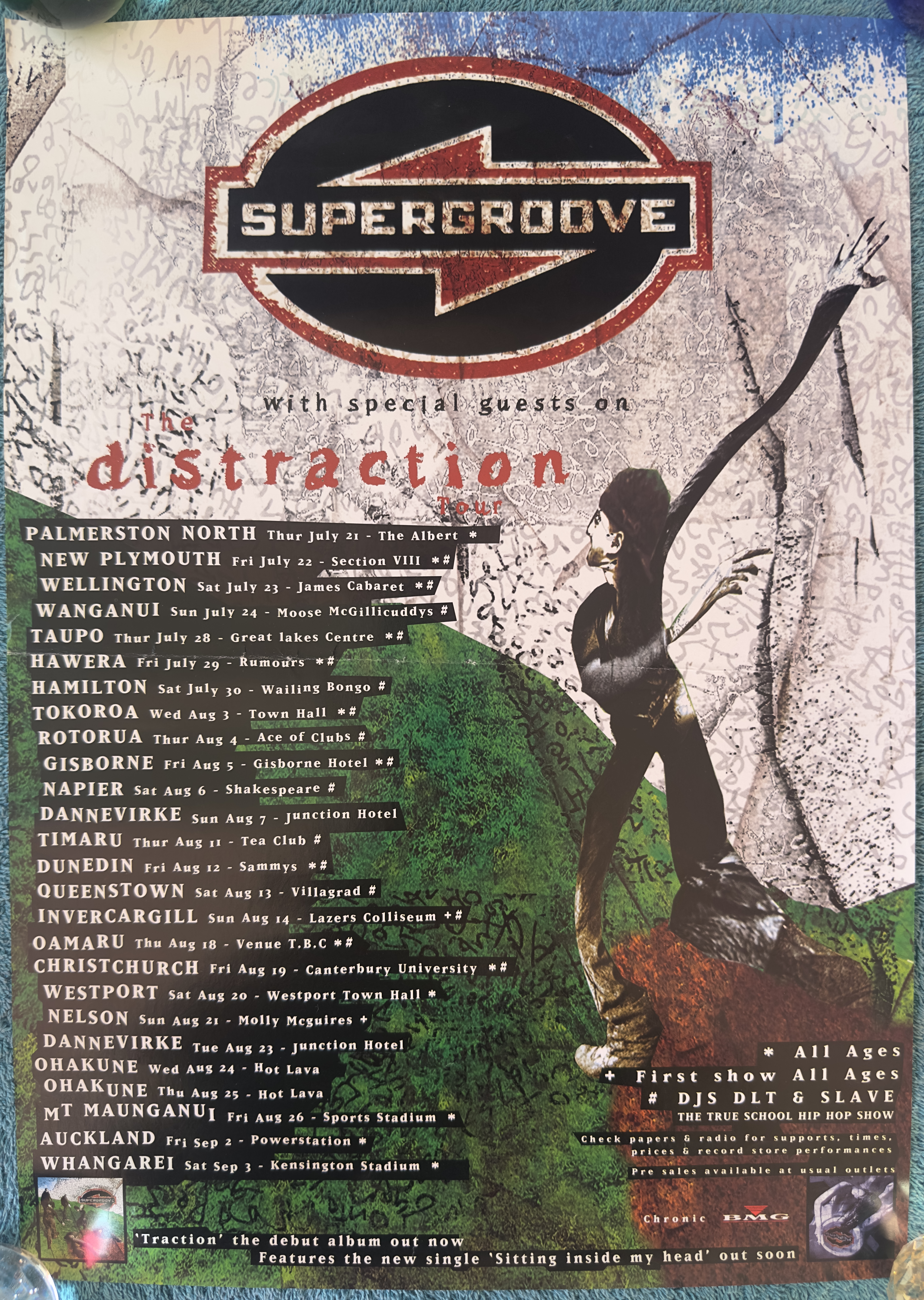 Supergroove Distraction Tour Poster