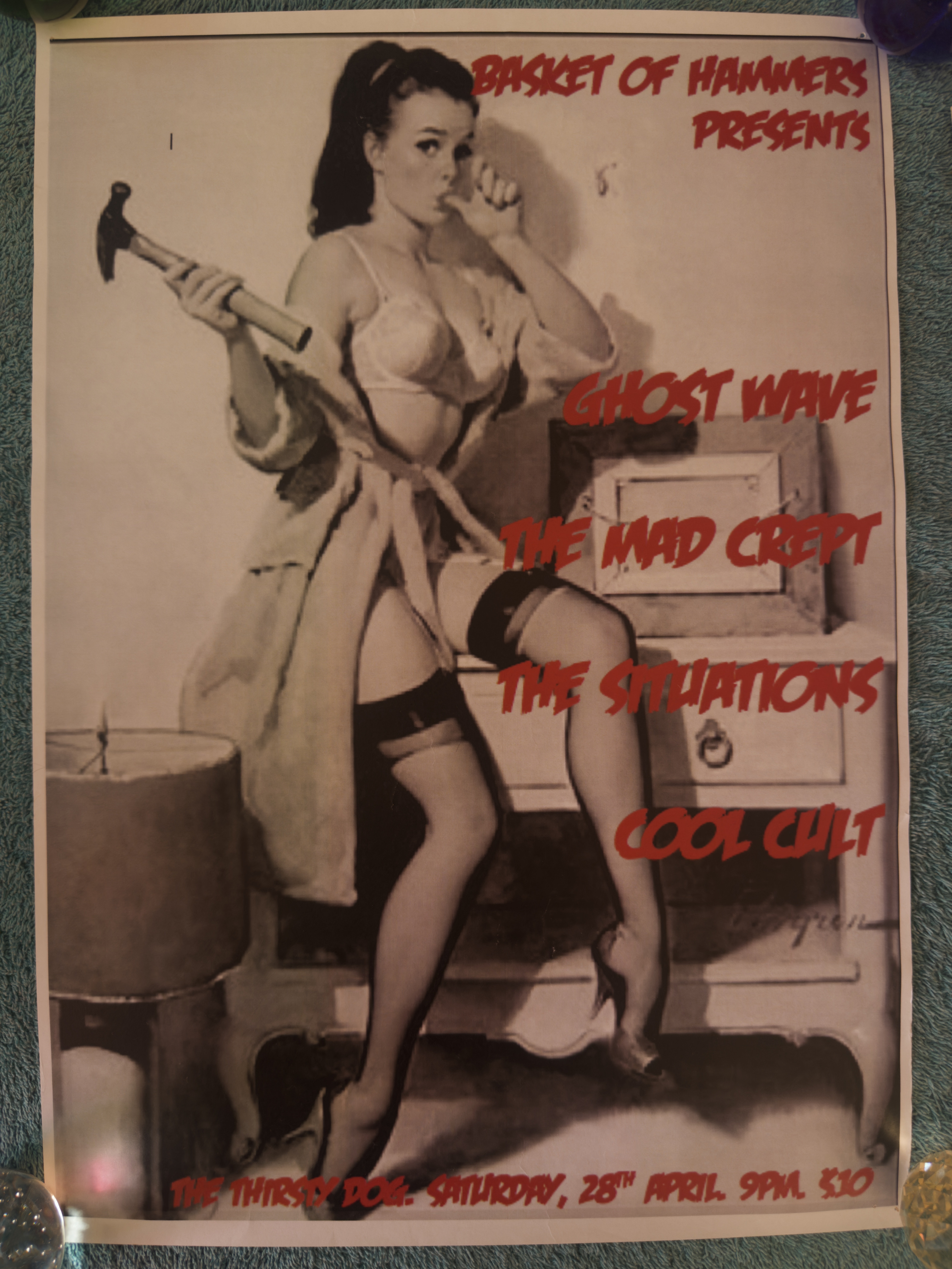 Ghost Wave, The Mad Kitty, The Situations, and Cool Cult