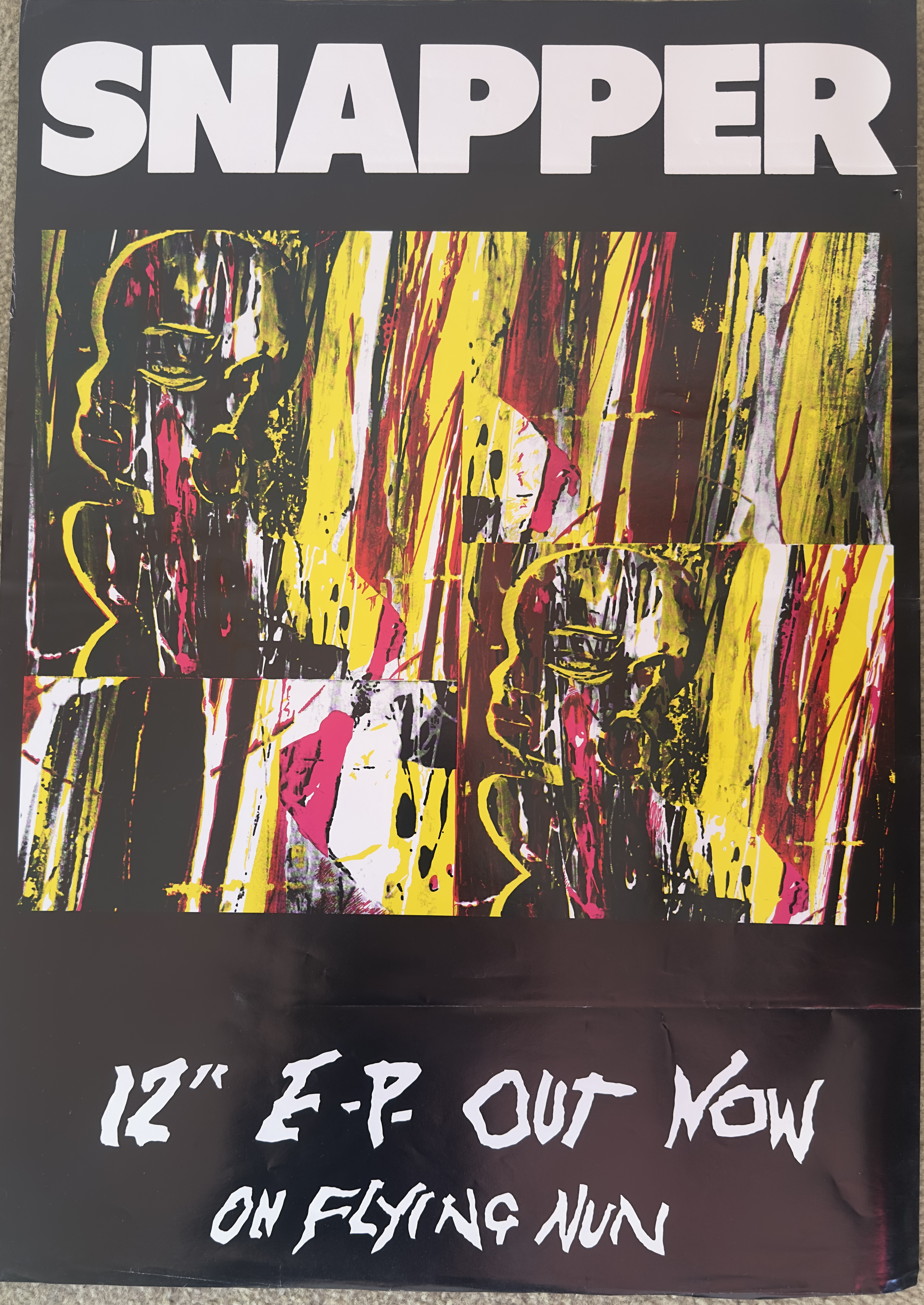 Snapper 12" EP Promo Poster 1988