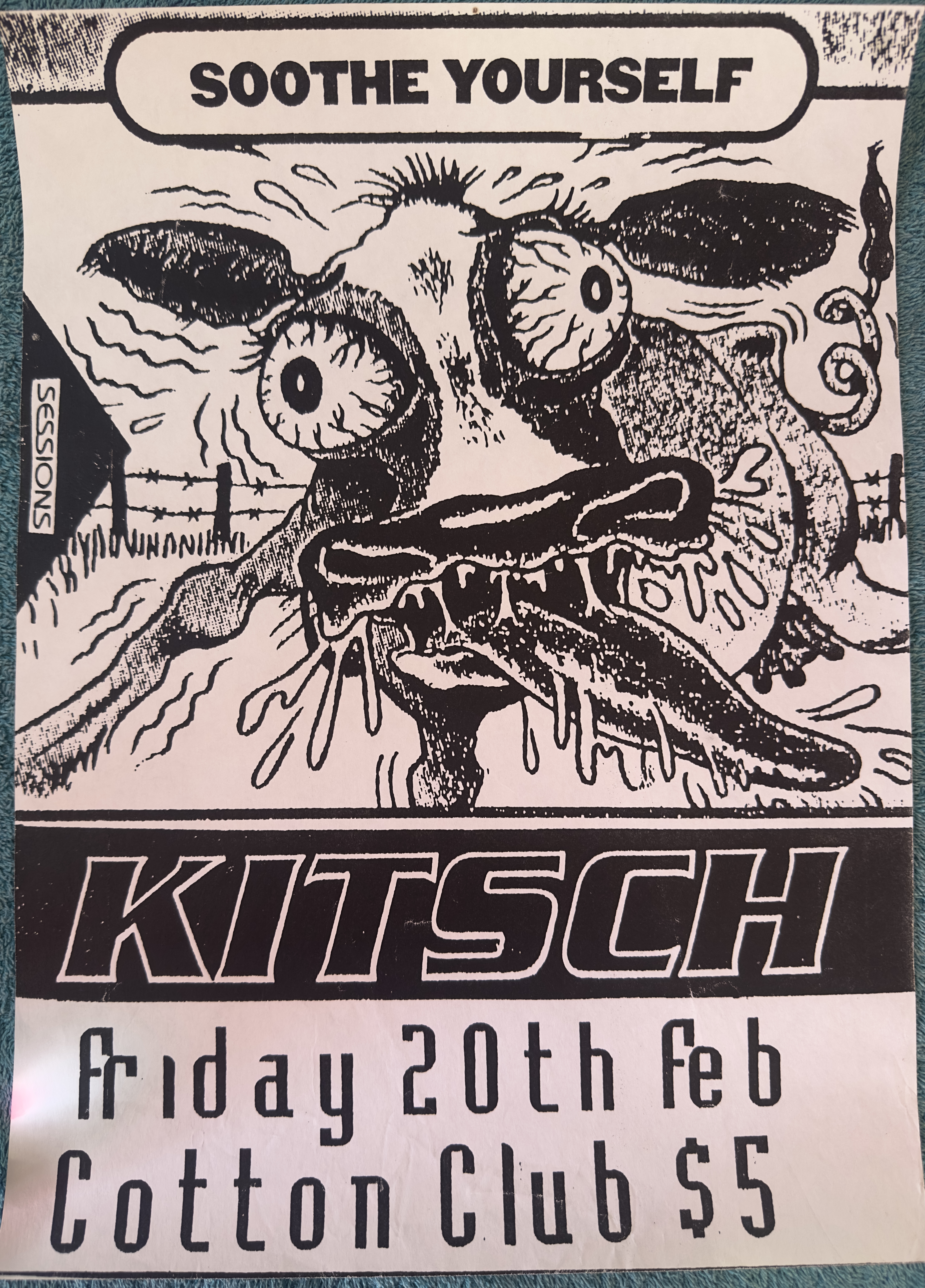 Kitsch Concert Poster
