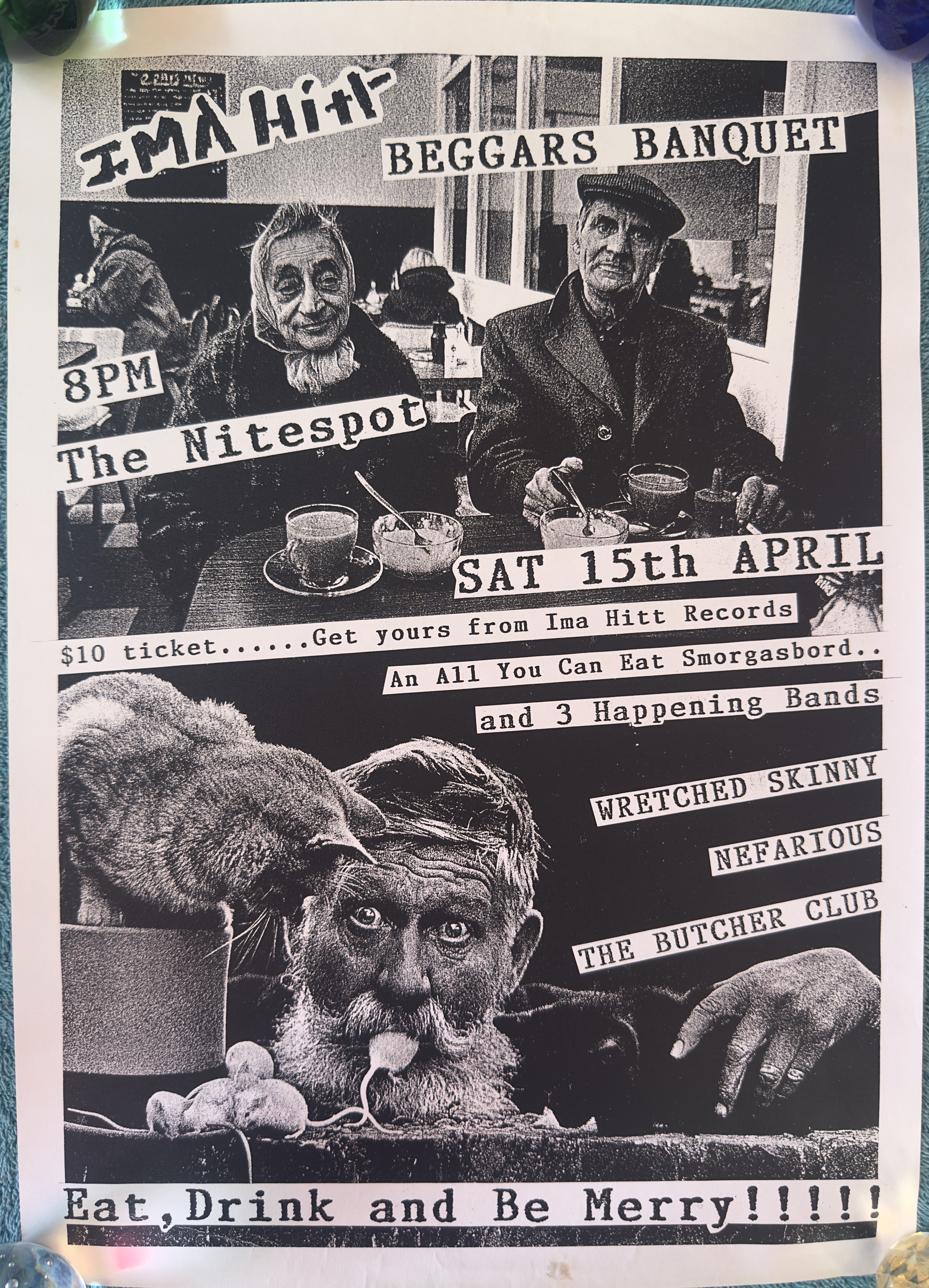 Beggar's Banquet Event Poster