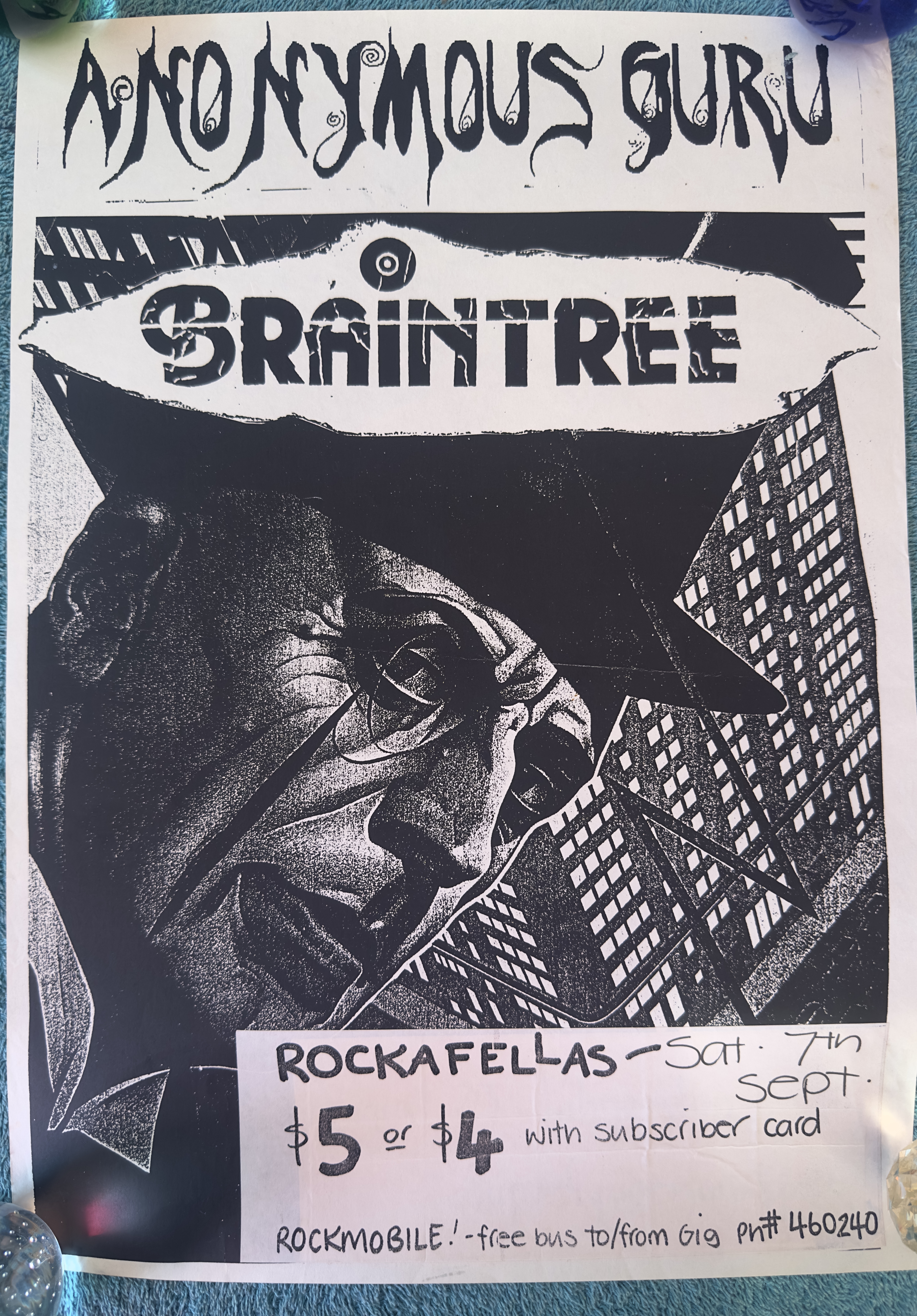 Anonymous Guru & Braintree Poster